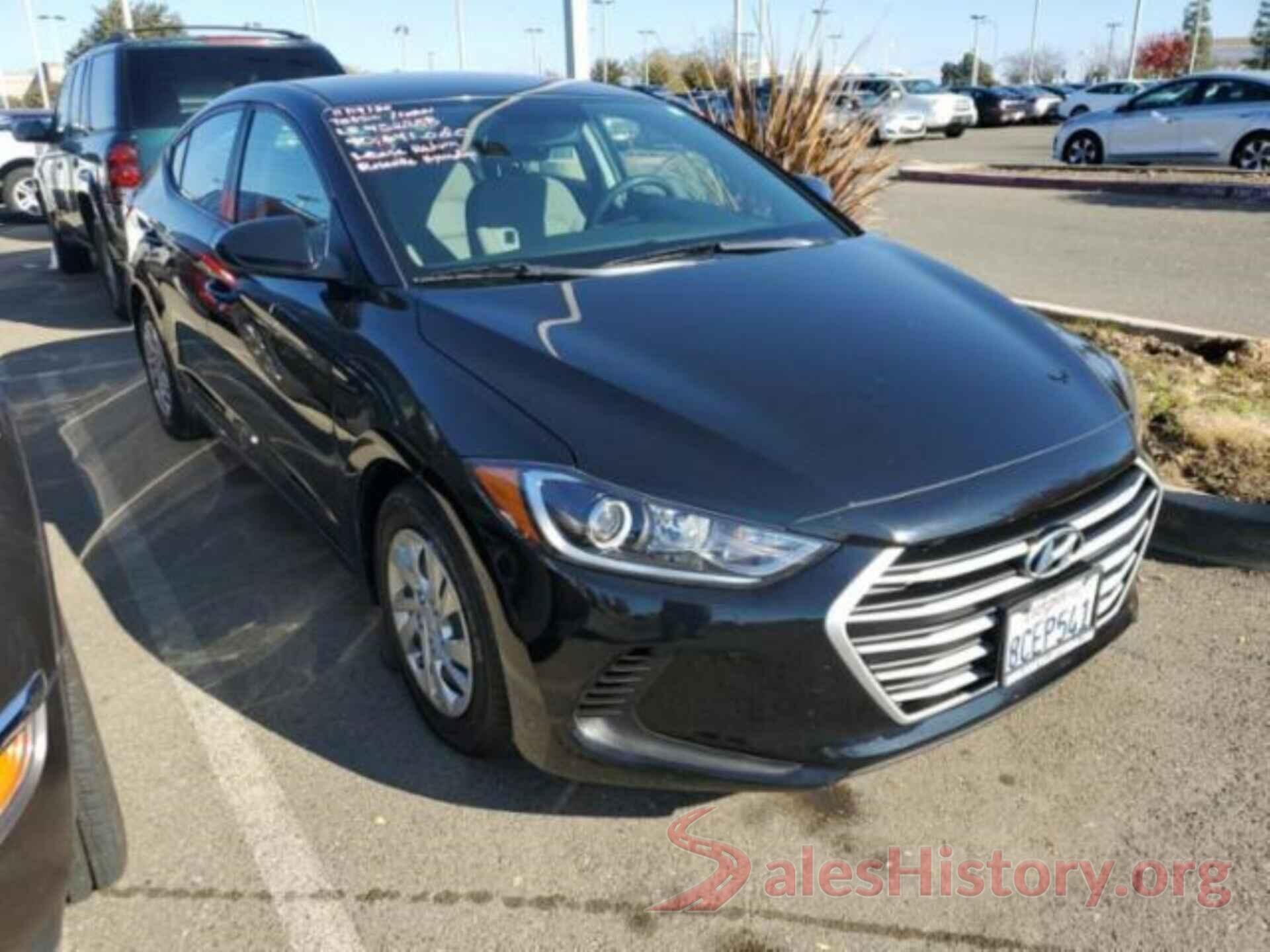 KMHD74LF3JU452258 2018 HYUNDAI ELANTRA