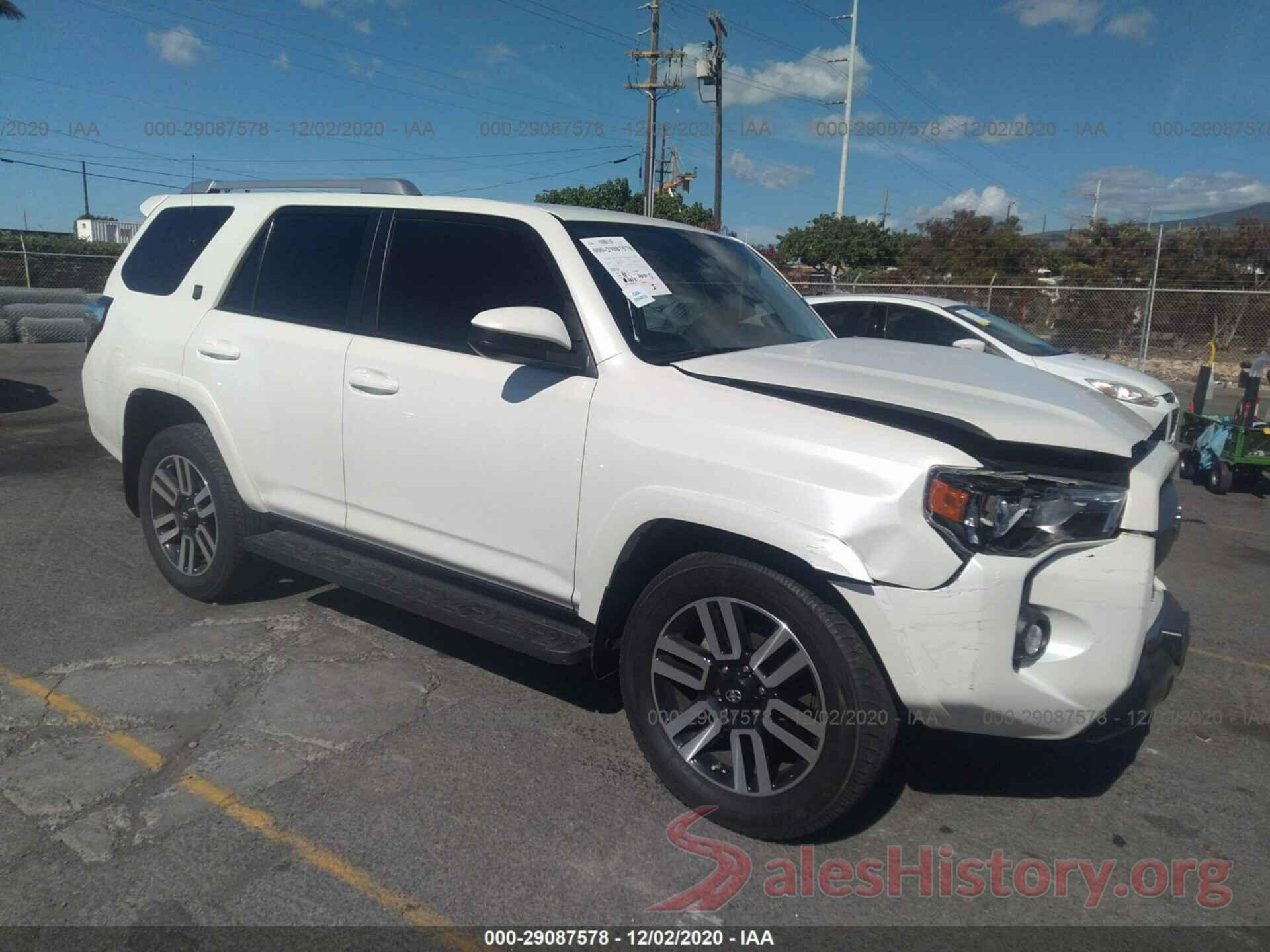 JTEZU5JR5K5203411 2019 TOYOTA 4RUNNER