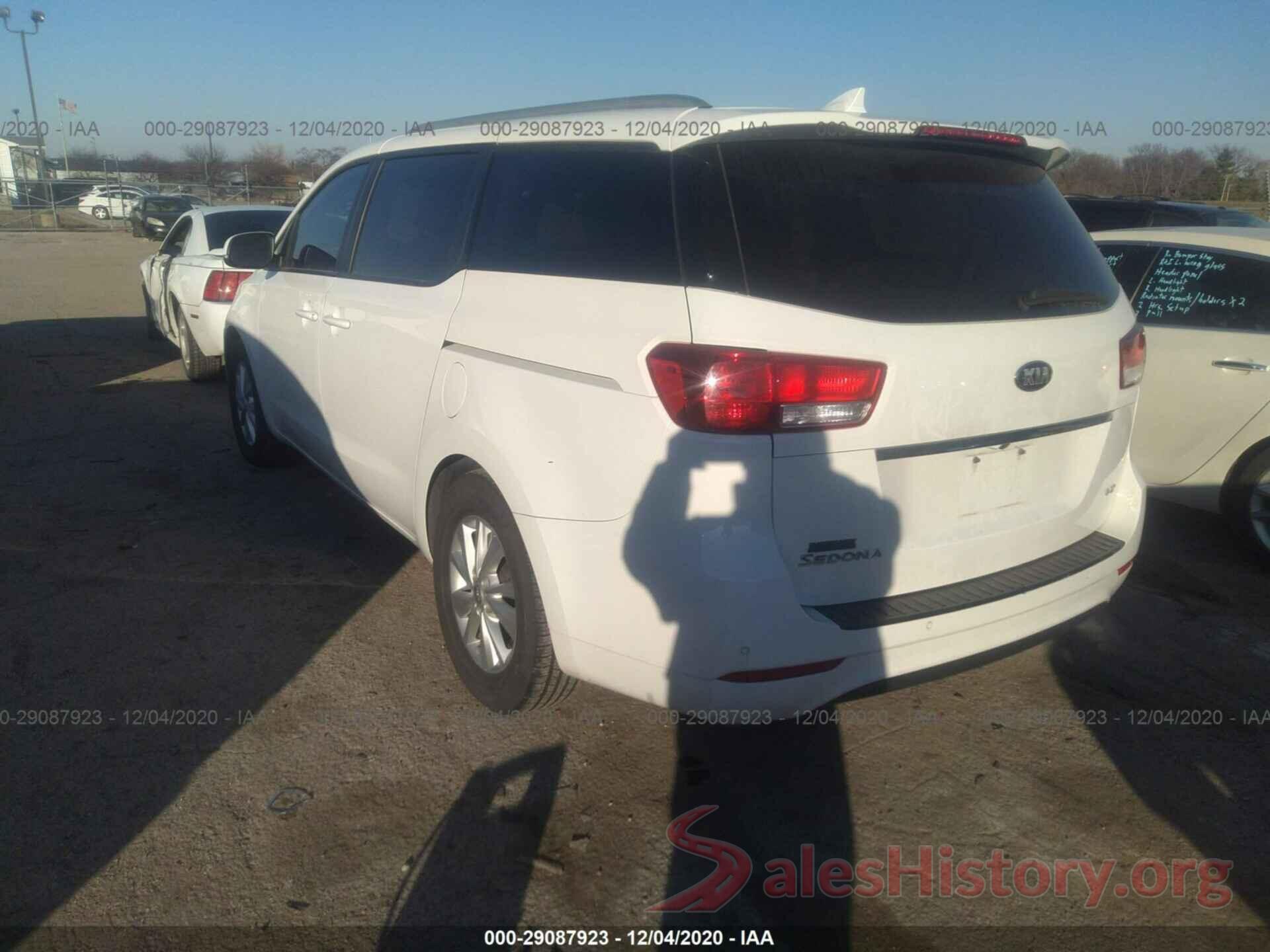 KNDMB5C15G6172190 2016 KIA SEDONA