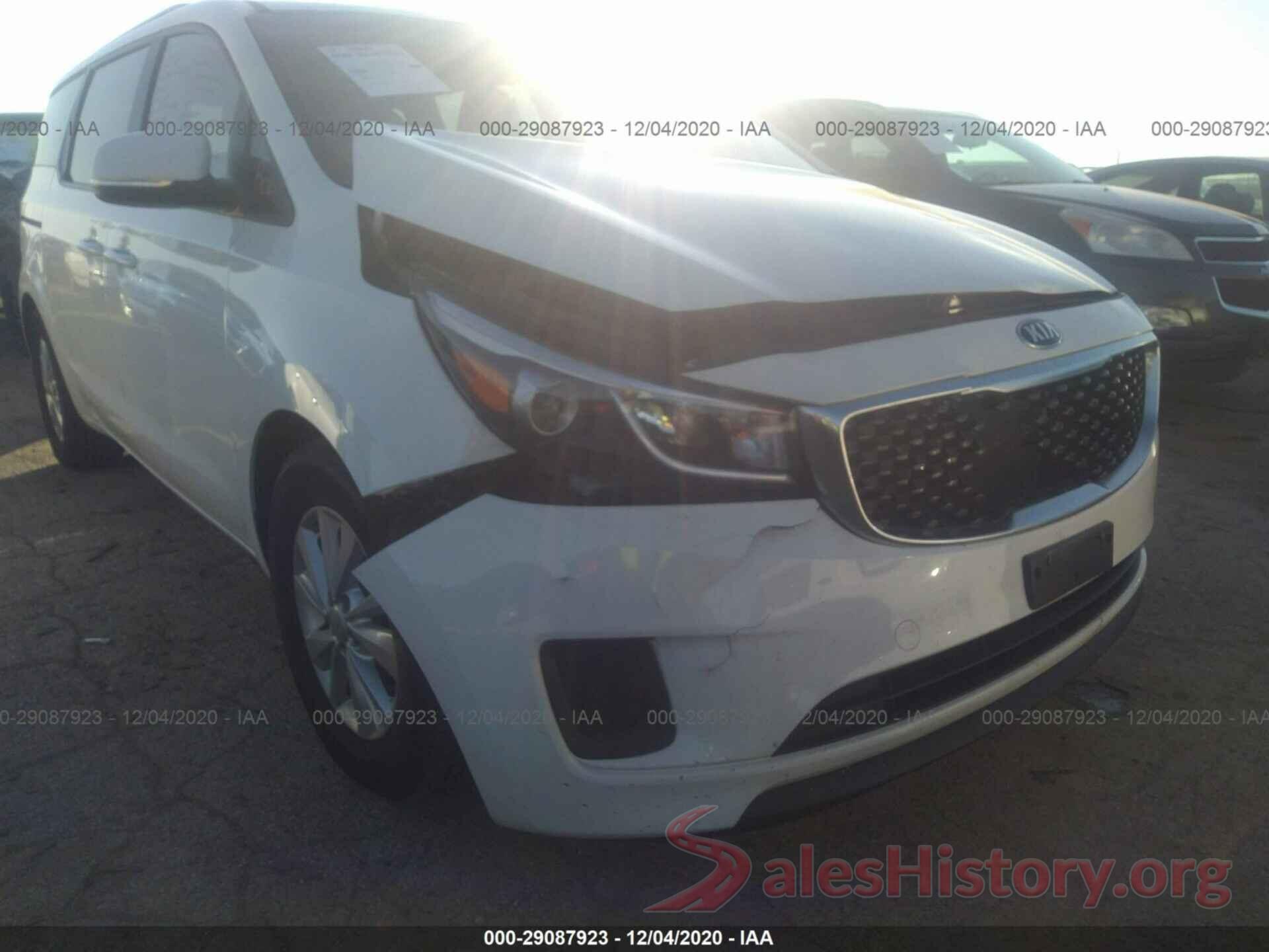 KNDMB5C15G6172190 2016 KIA SEDONA