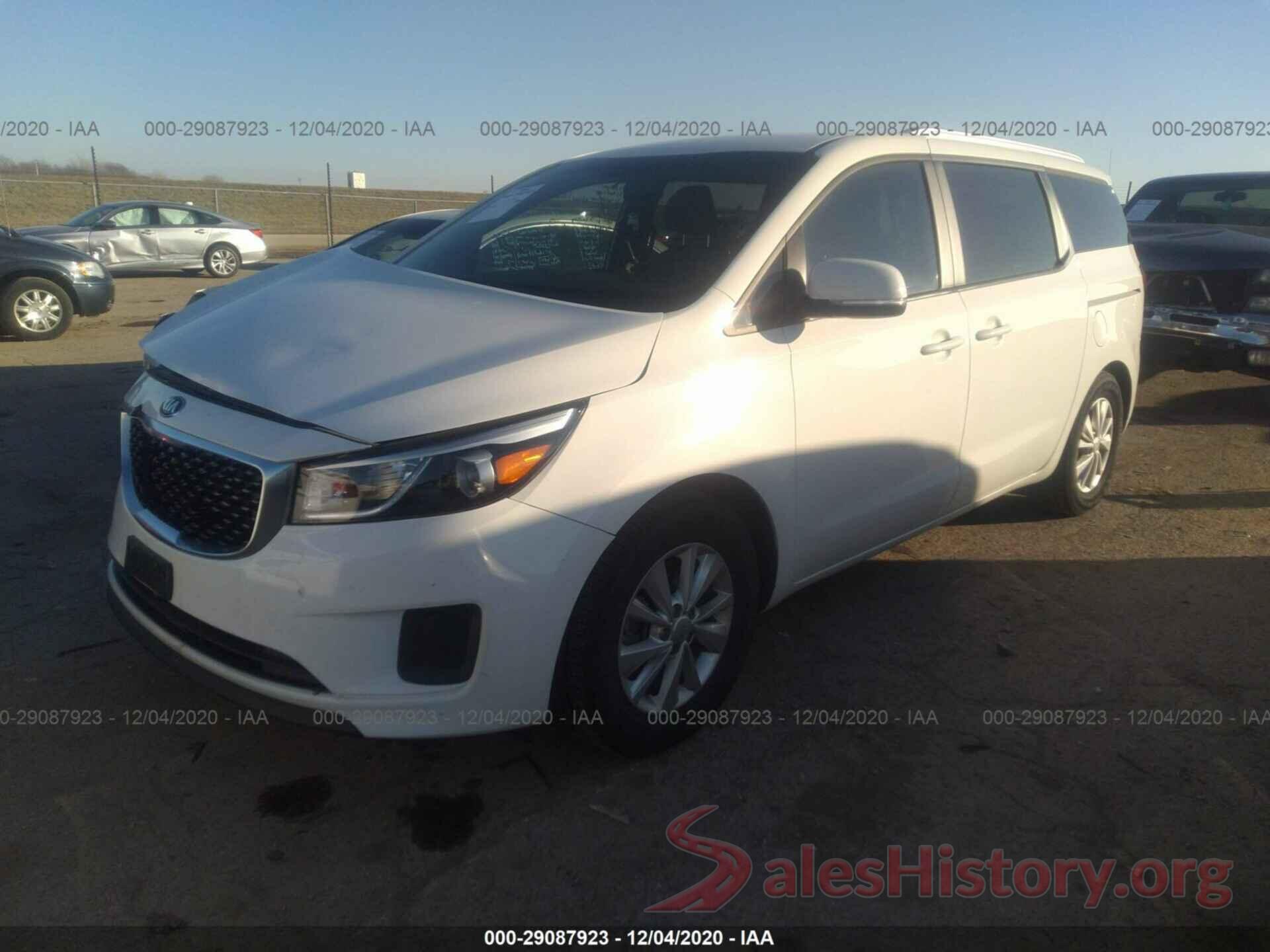 KNDMB5C15G6172190 2016 KIA SEDONA