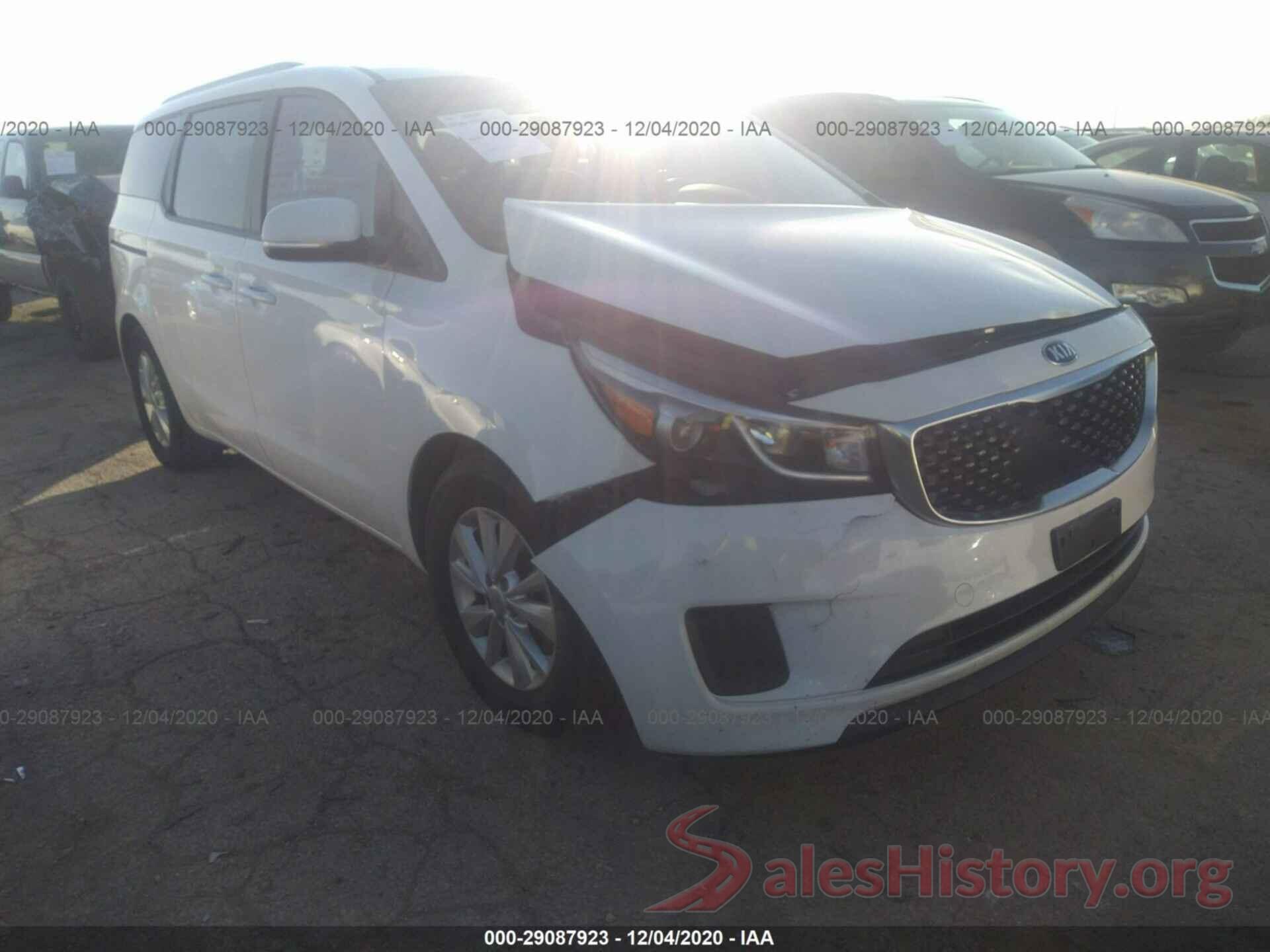 KNDMB5C15G6172190 2016 KIA SEDONA