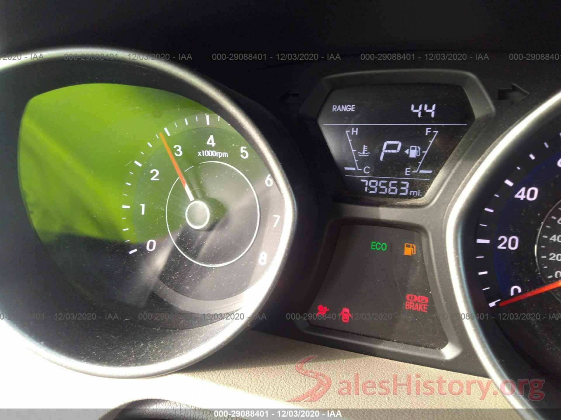 5NPDH4AEXGH744553 2016 HYUNDAI ELANTRA