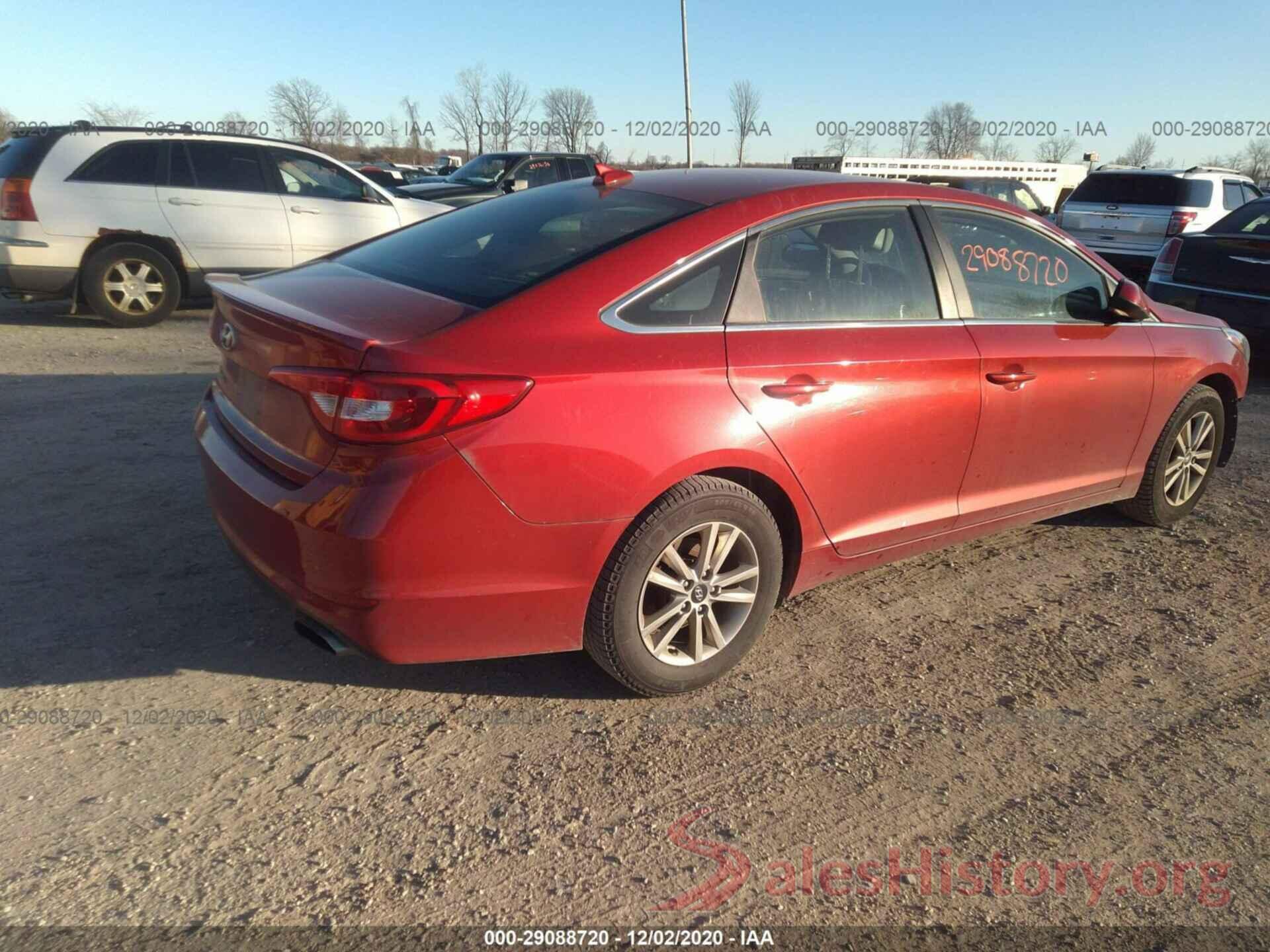 5NPE24AF6HH447294 2017 HYUNDAI SONATA