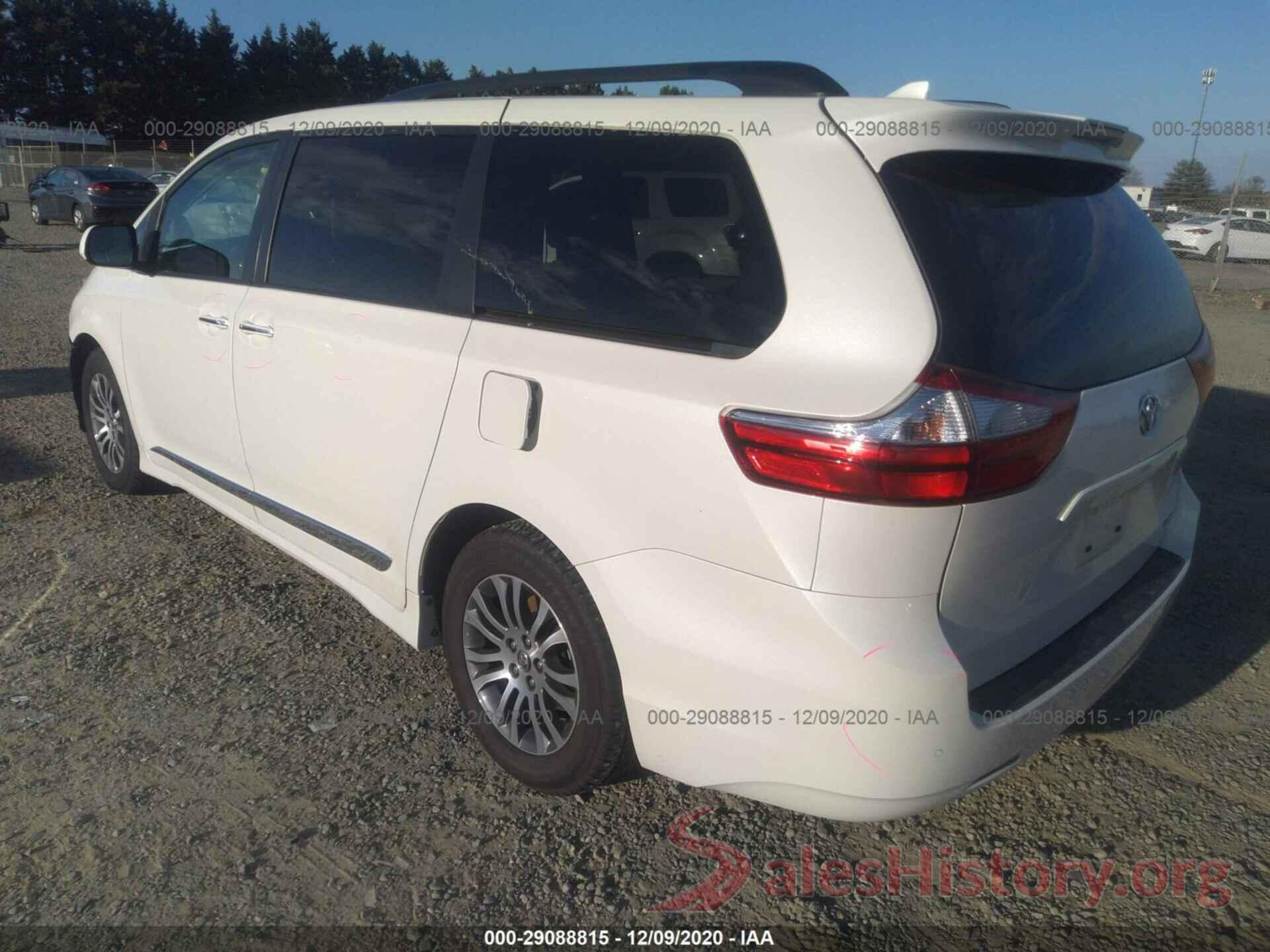 5TDYZ3DC7JS954595 2018 TOYOTA SIENNA