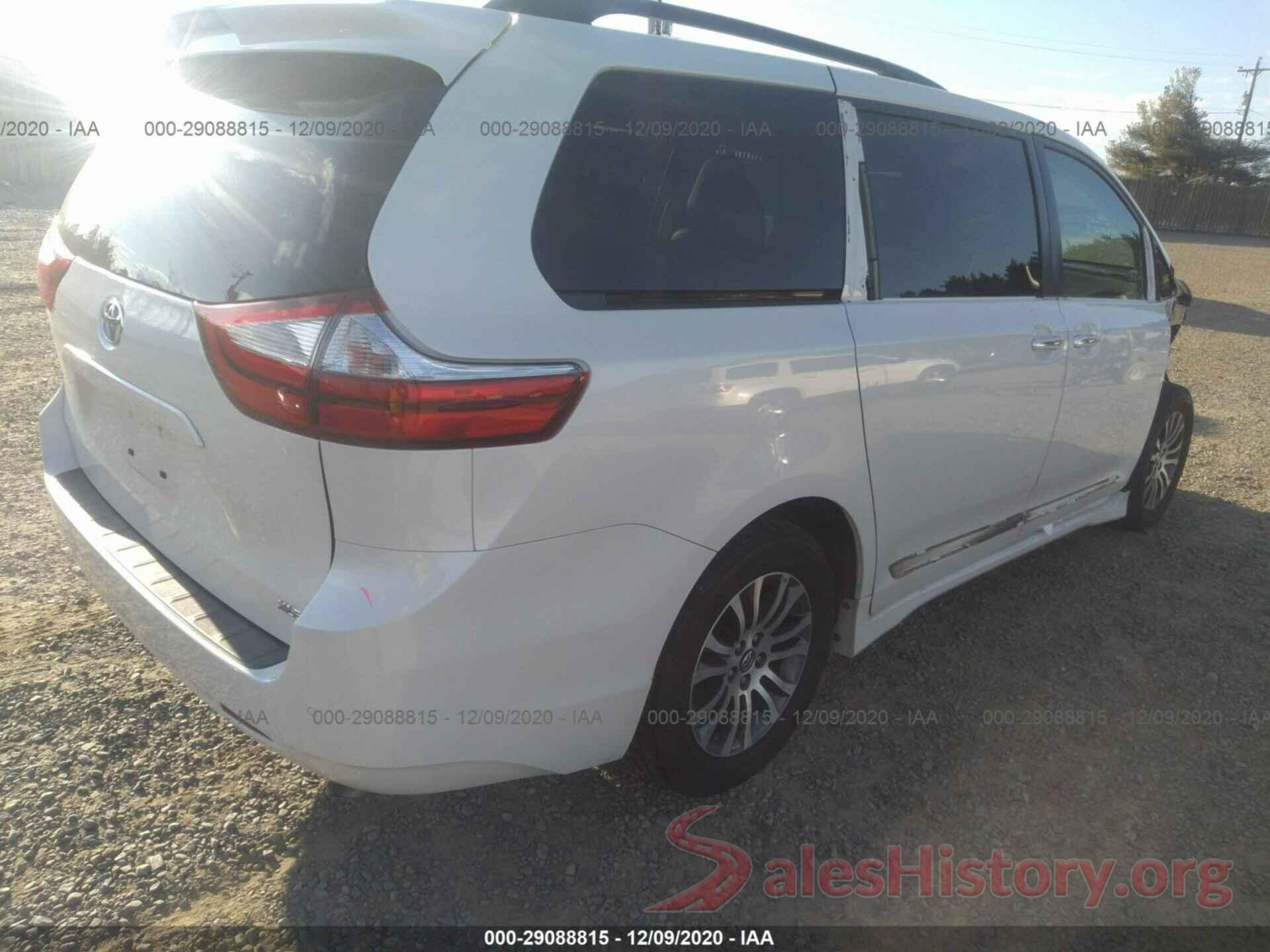 5TDYZ3DC7JS954595 2018 TOYOTA SIENNA