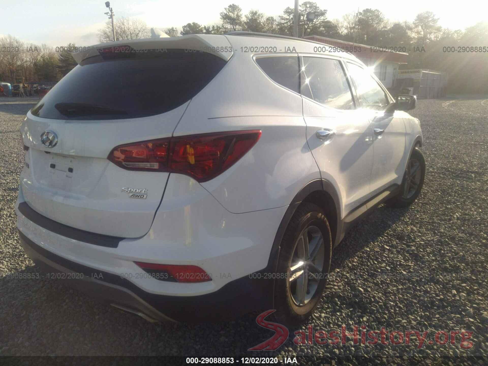 5NMZUDLB1HH013609 2017 HYUNDAI SANTA FE SPORT