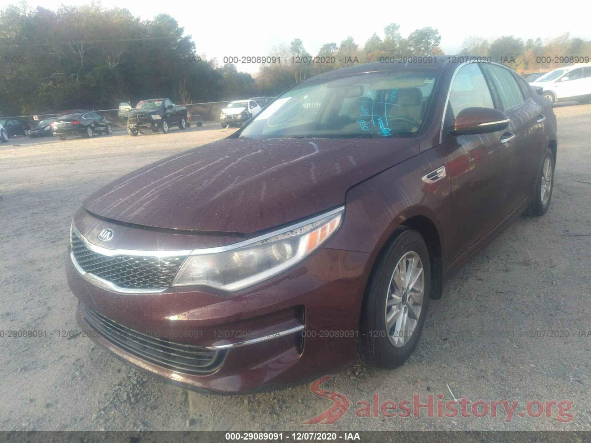 5XXGT4L32GG108082 2016 KIA OPTIMA