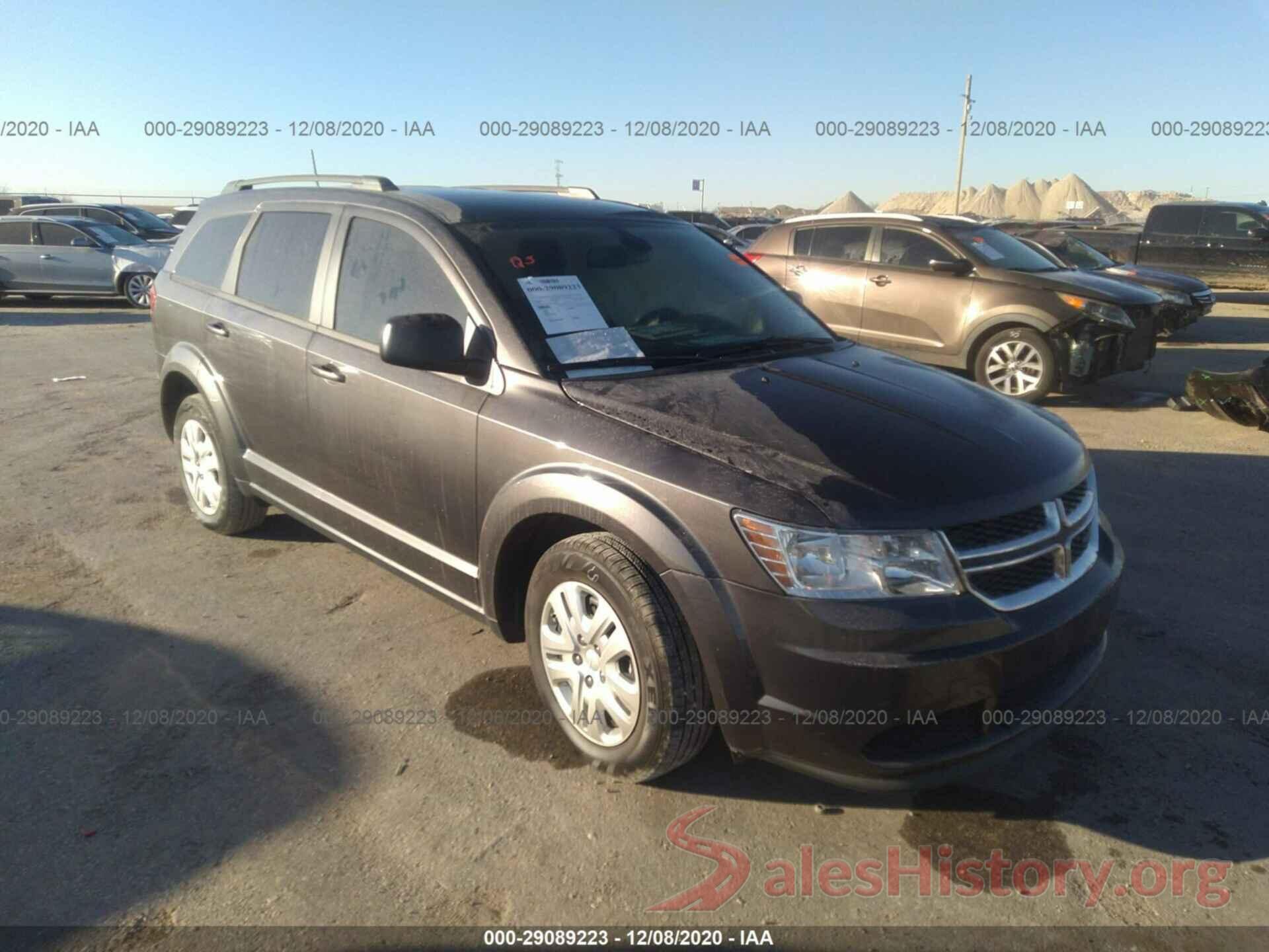 3C4PDCABXLT247604 2020 DODGE JOURNEY