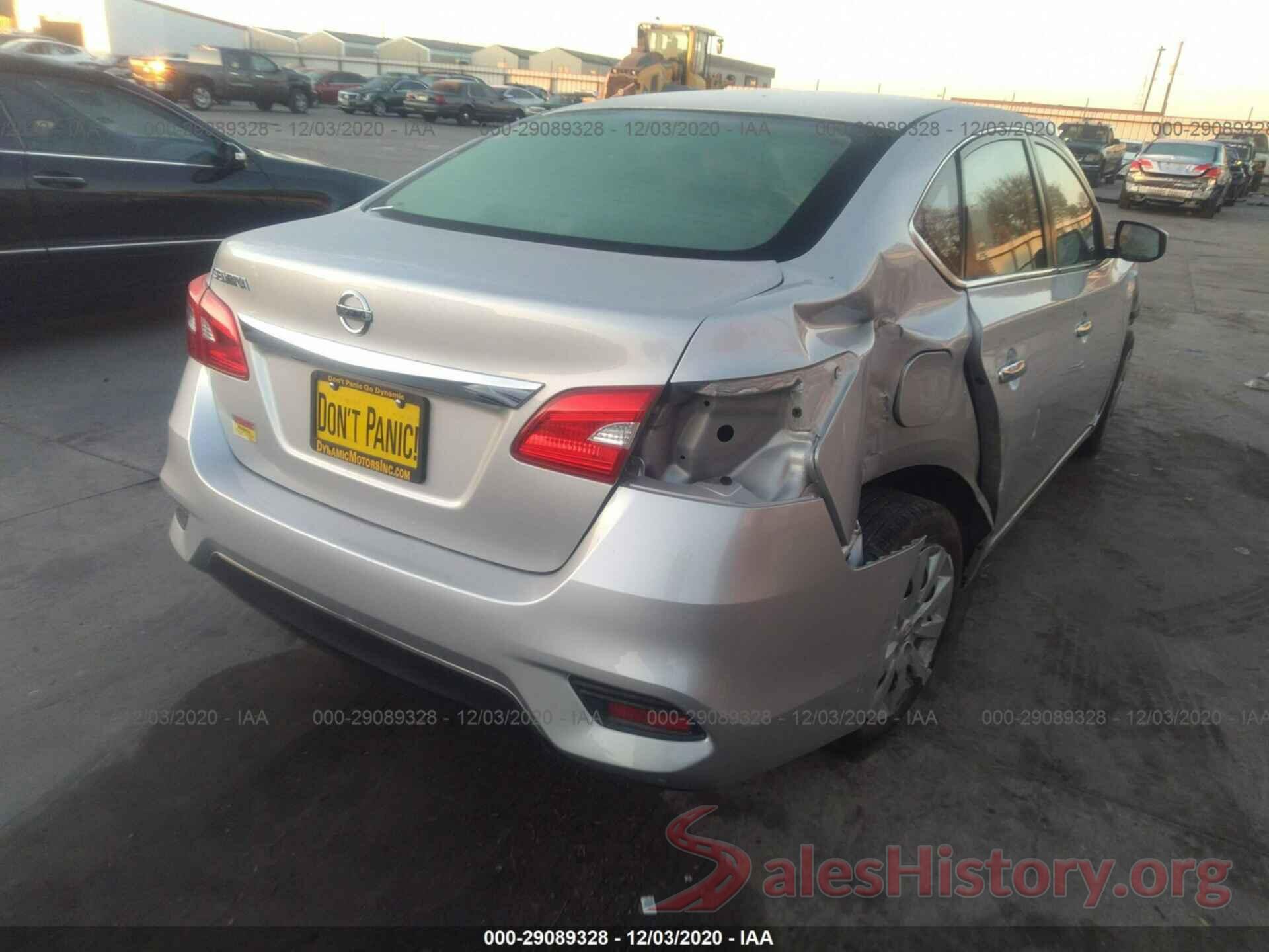 3N1AB7AP4KY318685 2019 NISSAN SENTRA