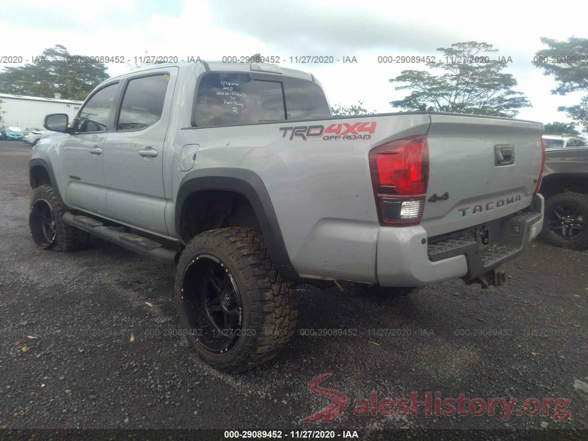 3TMCZ5AN4KM227122 2019 TOYOTA TACOMA 4WD