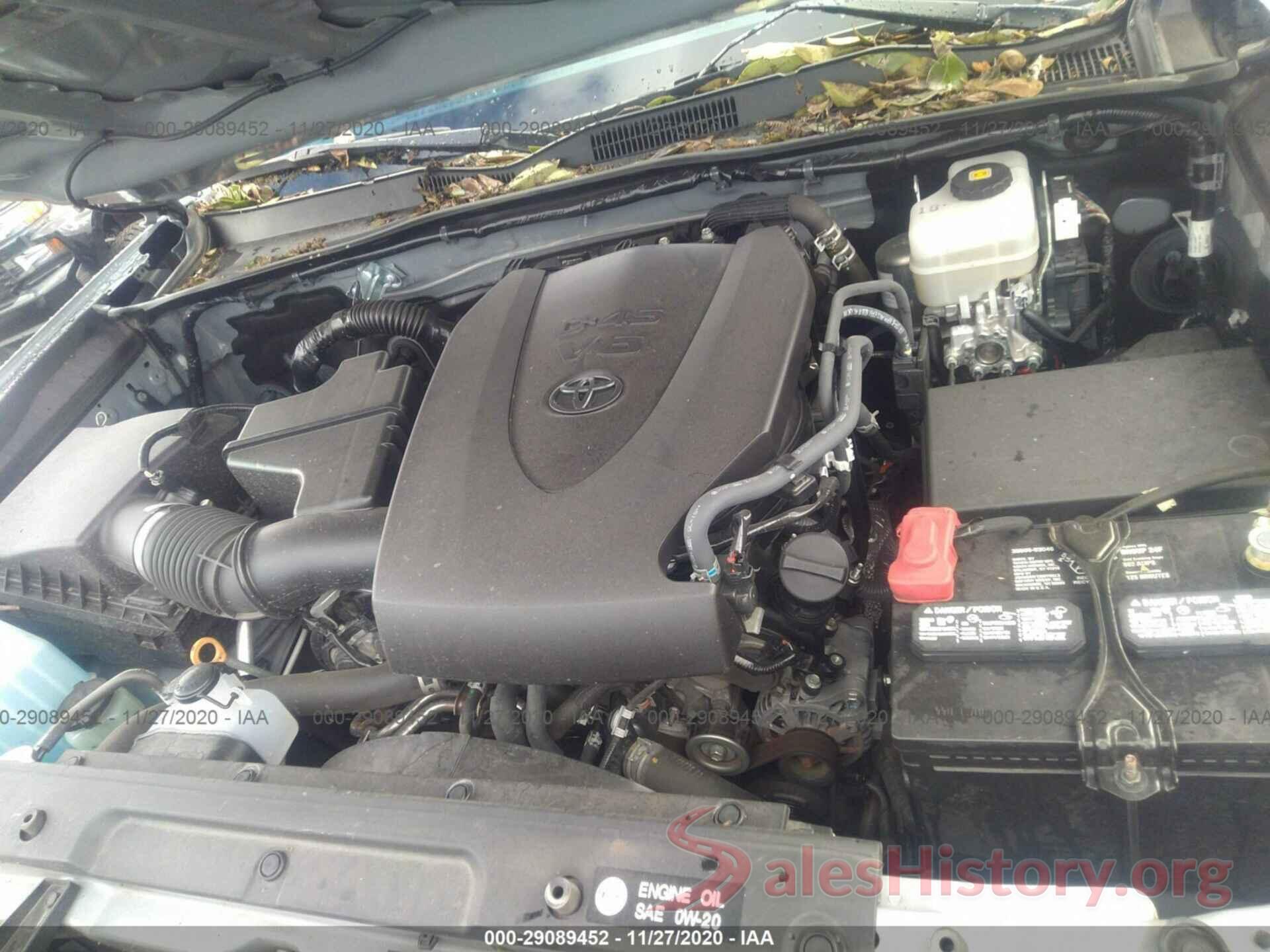 3TMCZ5AN4KM227122 2019 TOYOTA TACOMA 4WD