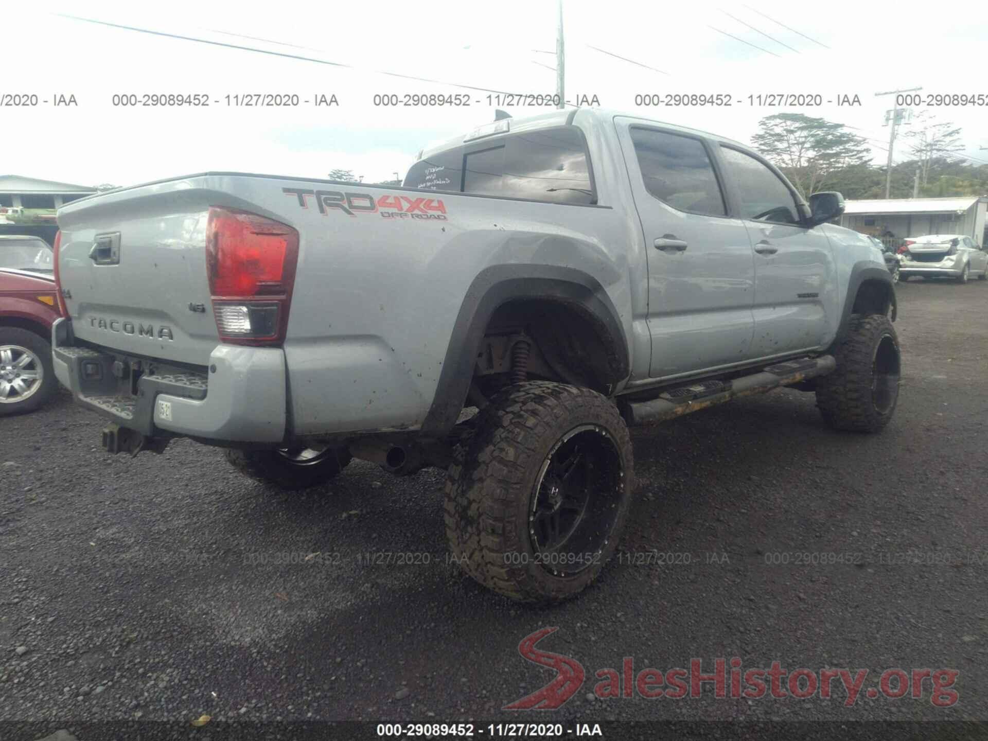 3TMCZ5AN4KM227122 2019 TOYOTA TACOMA 4WD