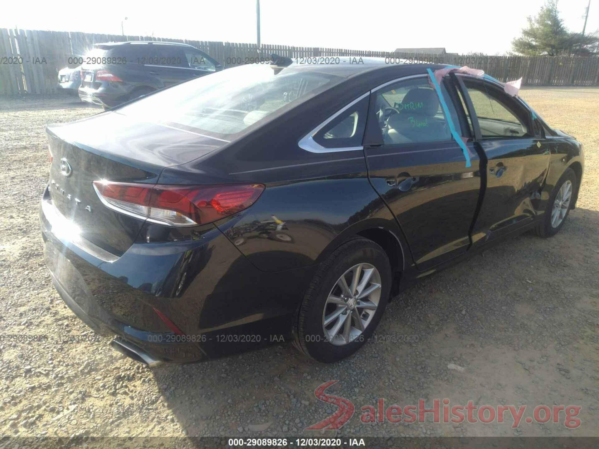 5NPE24AF5KH772087 2019 HYUNDAI SONATA