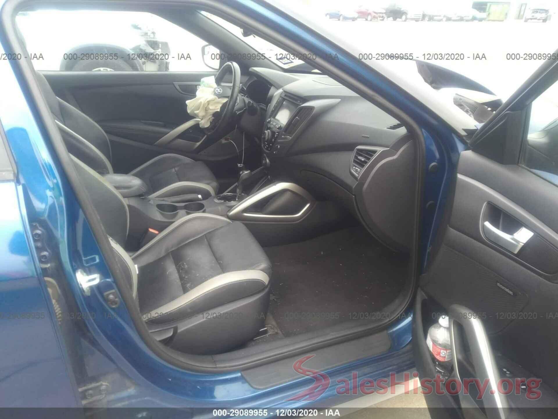 KMHTC6AE4GU299587 2016 HYUNDAI VELOSTER