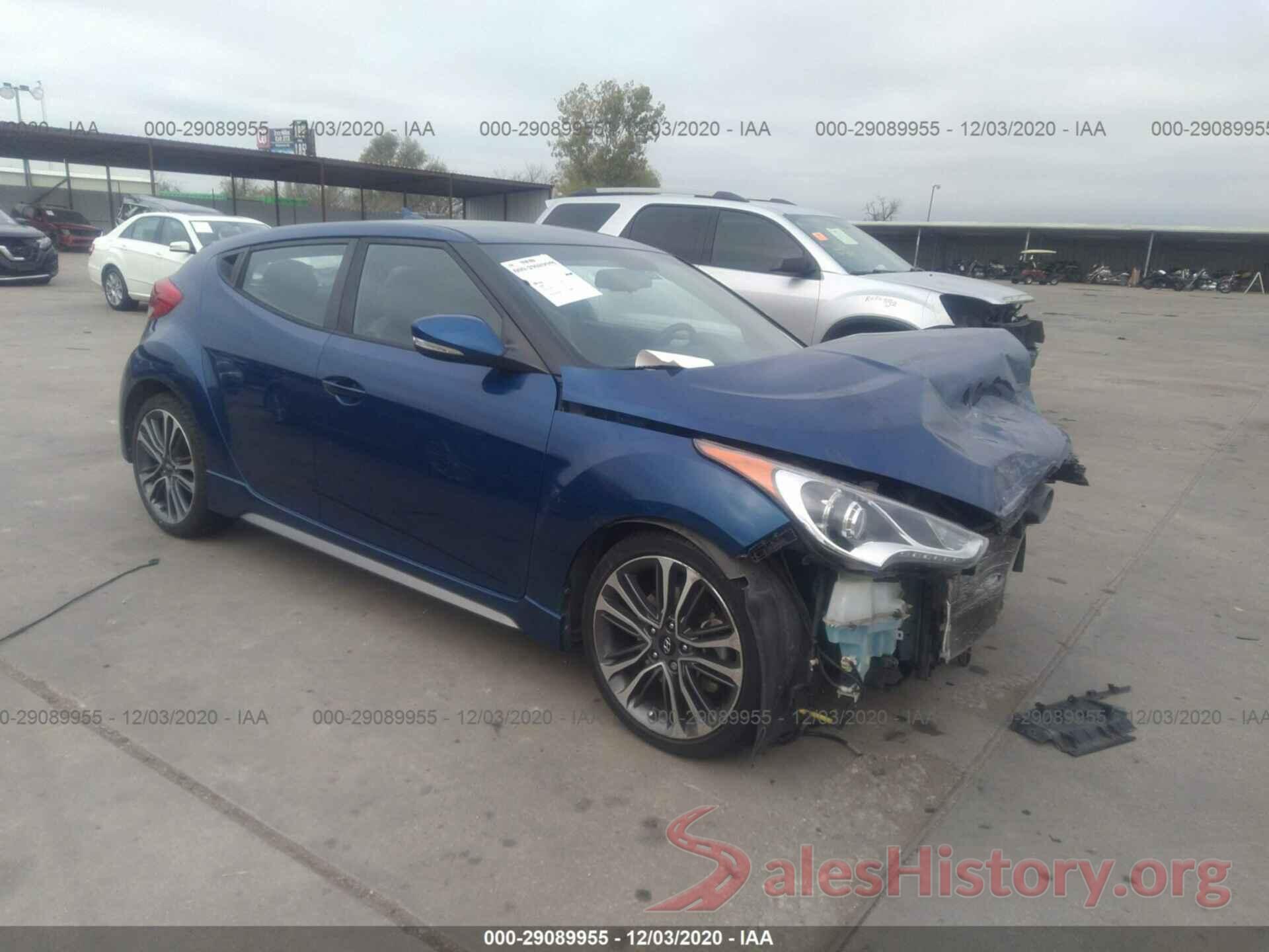 KMHTC6AE4GU299587 2016 HYUNDAI VELOSTER