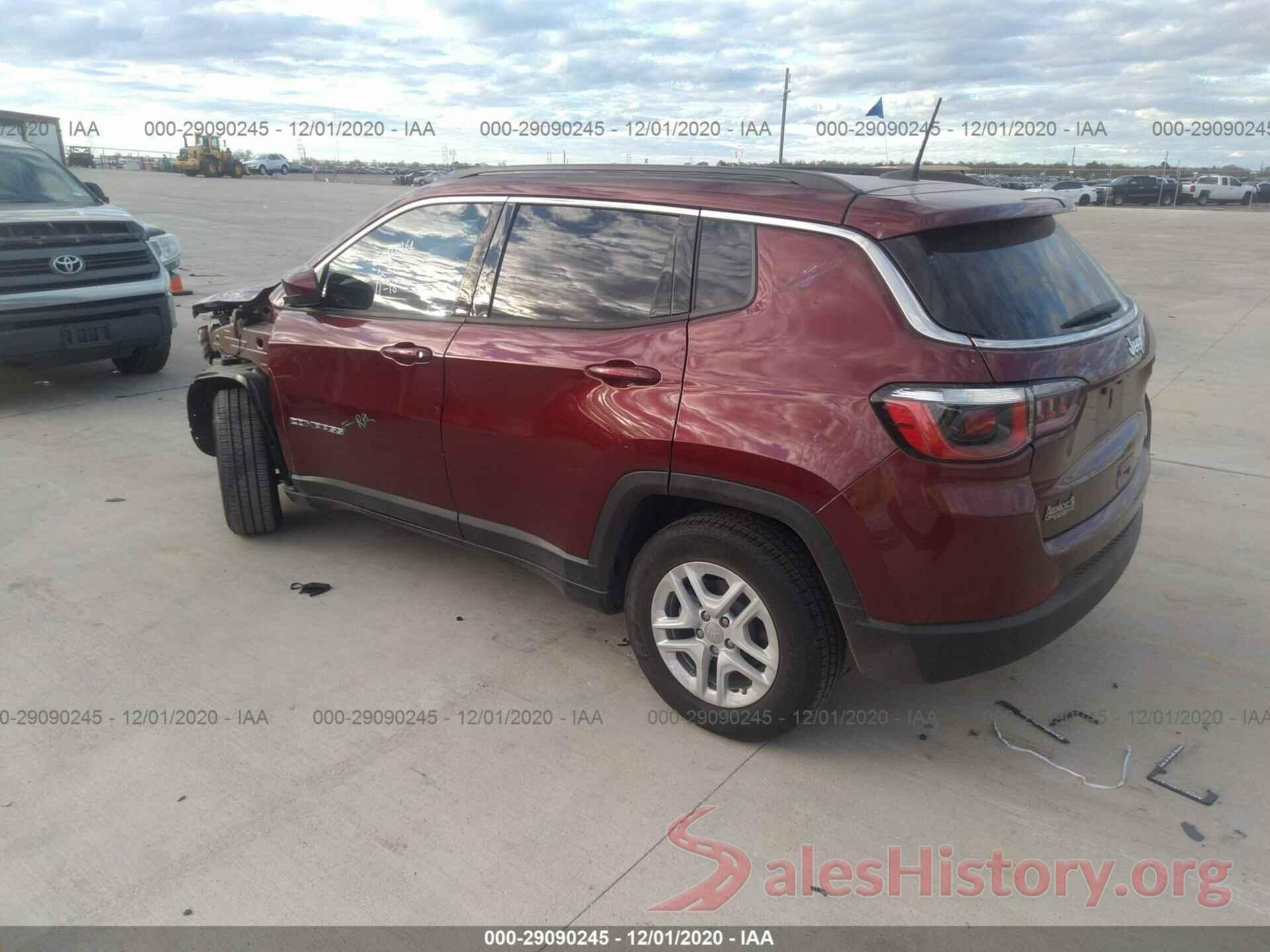 3C4NJCAB9LT169686 2020 JEEP COMPASS