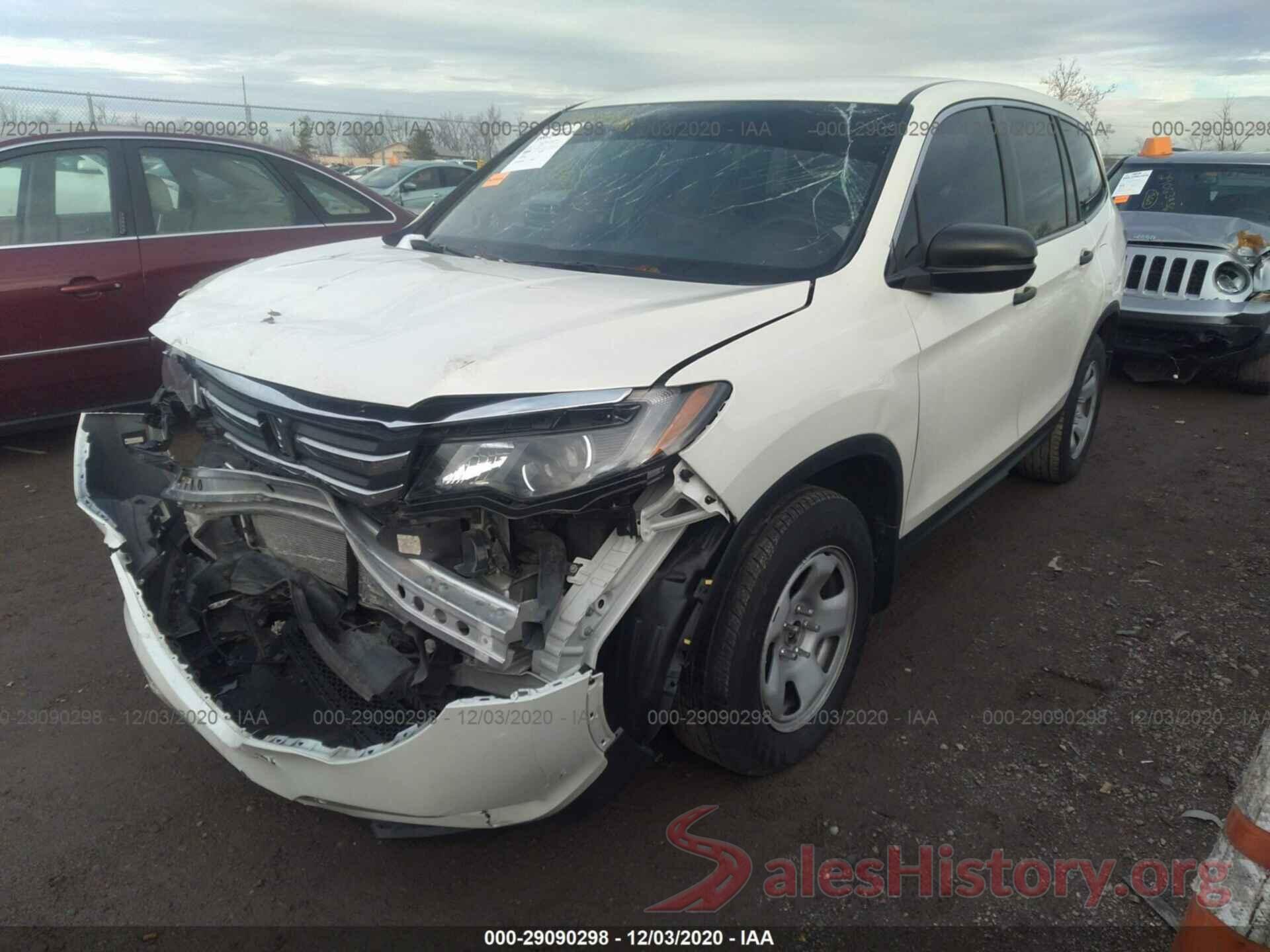 5FNYF5H14GB024258 2016 HONDA PILOT