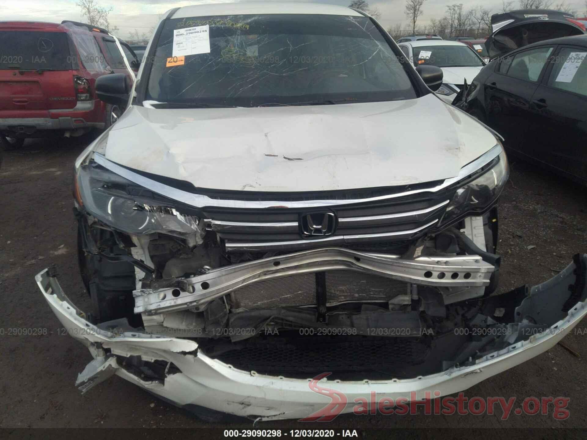 5FNYF5H14GB024258 2016 HONDA PILOT