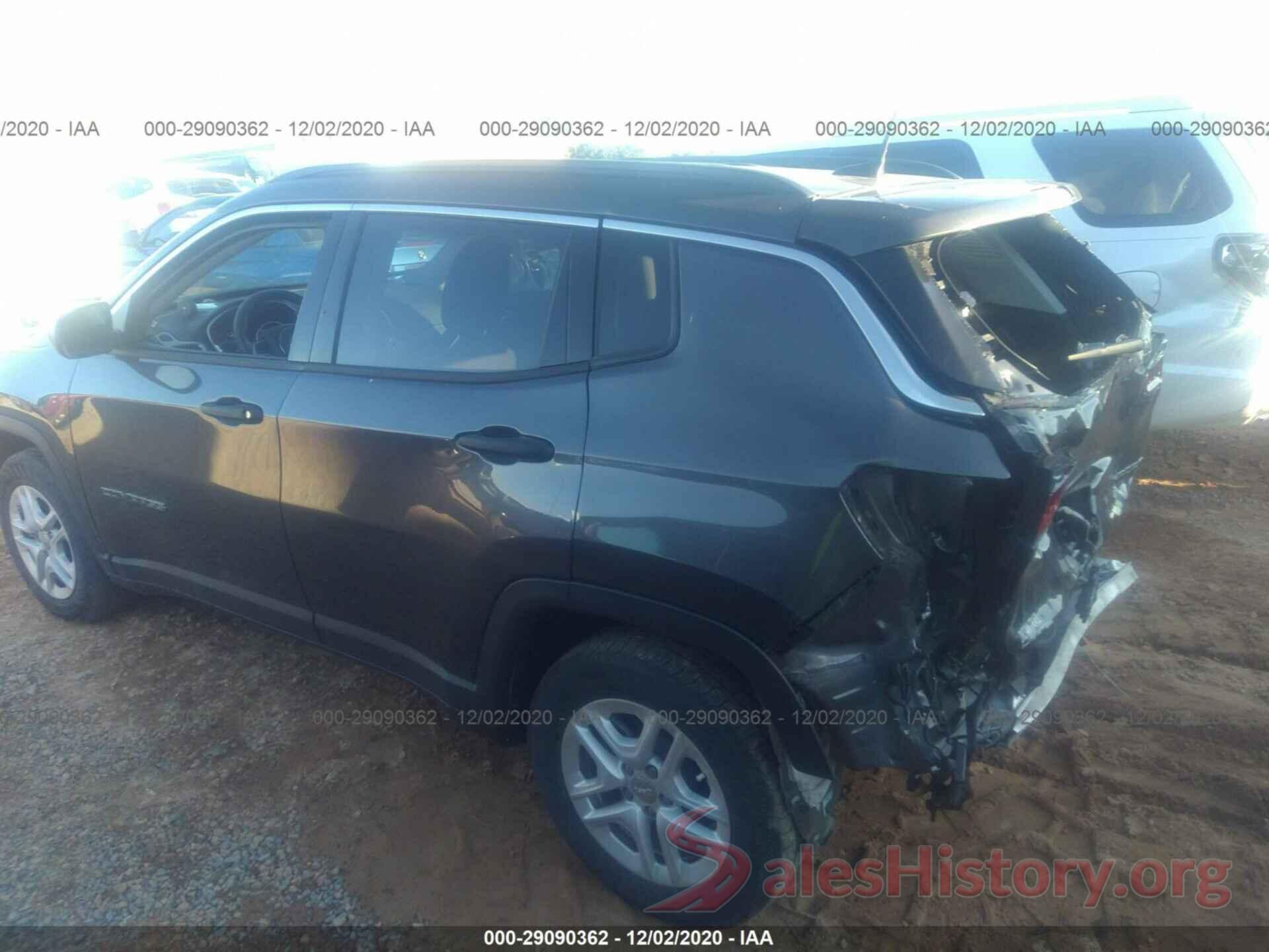 3C4NJCAB7KT614070 2019 JEEP COMPASS