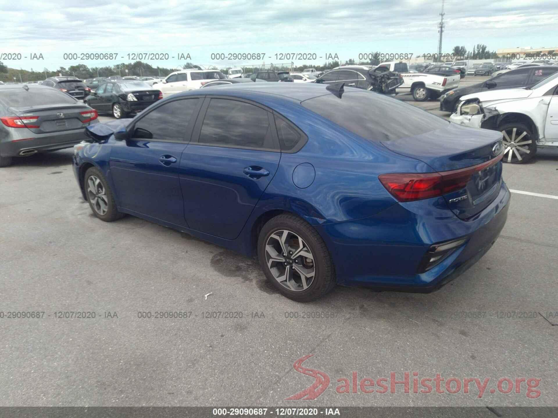 3KPF24AD8KE030922 2019 KIA FORTE