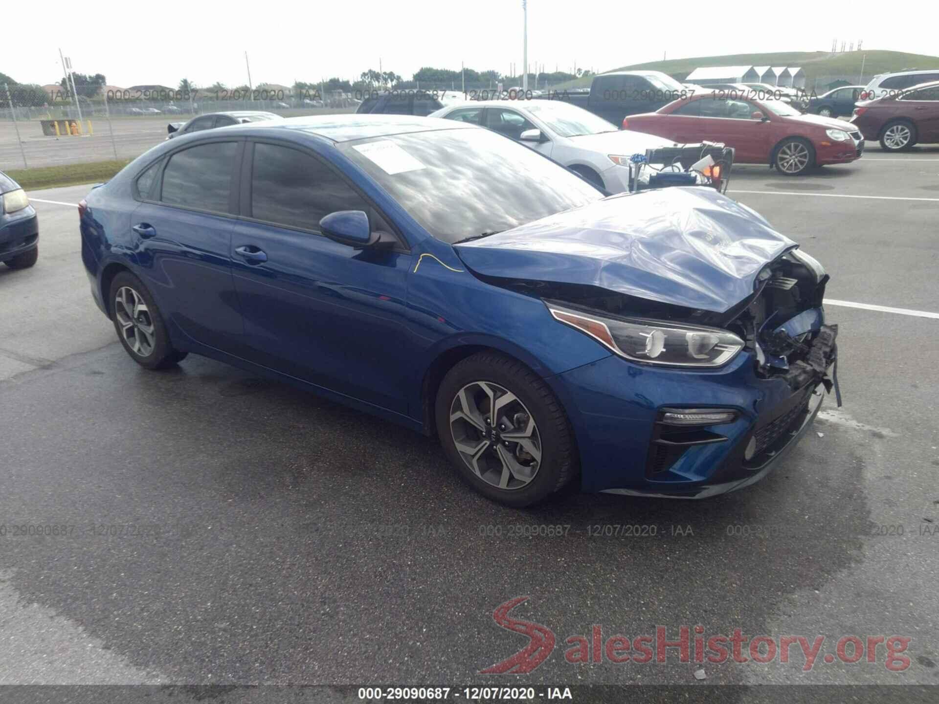 3KPF24AD8KE030922 2019 KIA FORTE