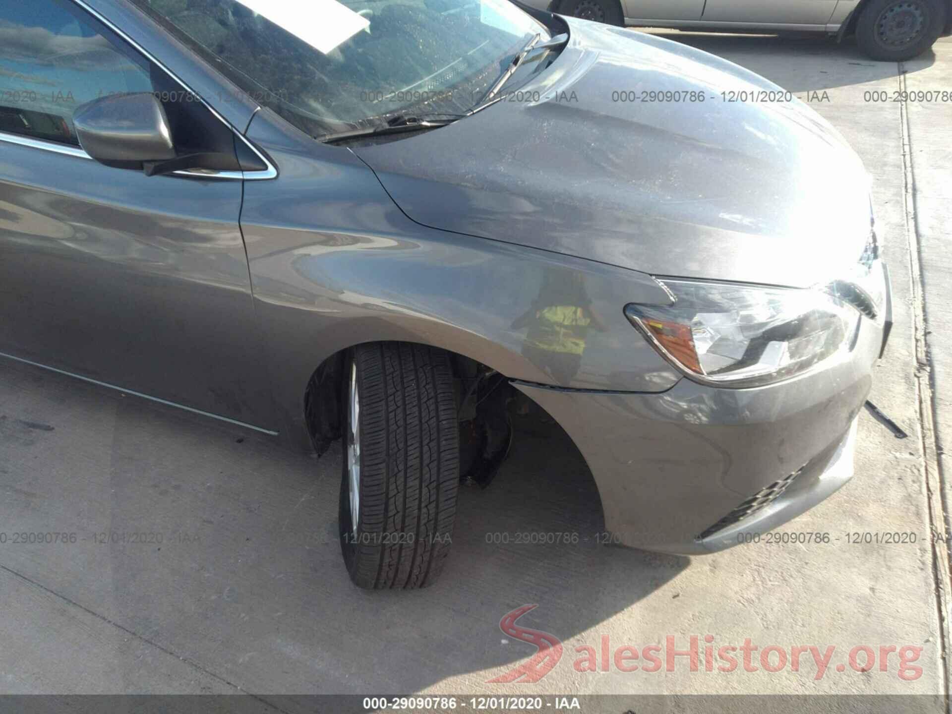 3N1AB7AP1KY375877 2019 NISSAN SENTRA