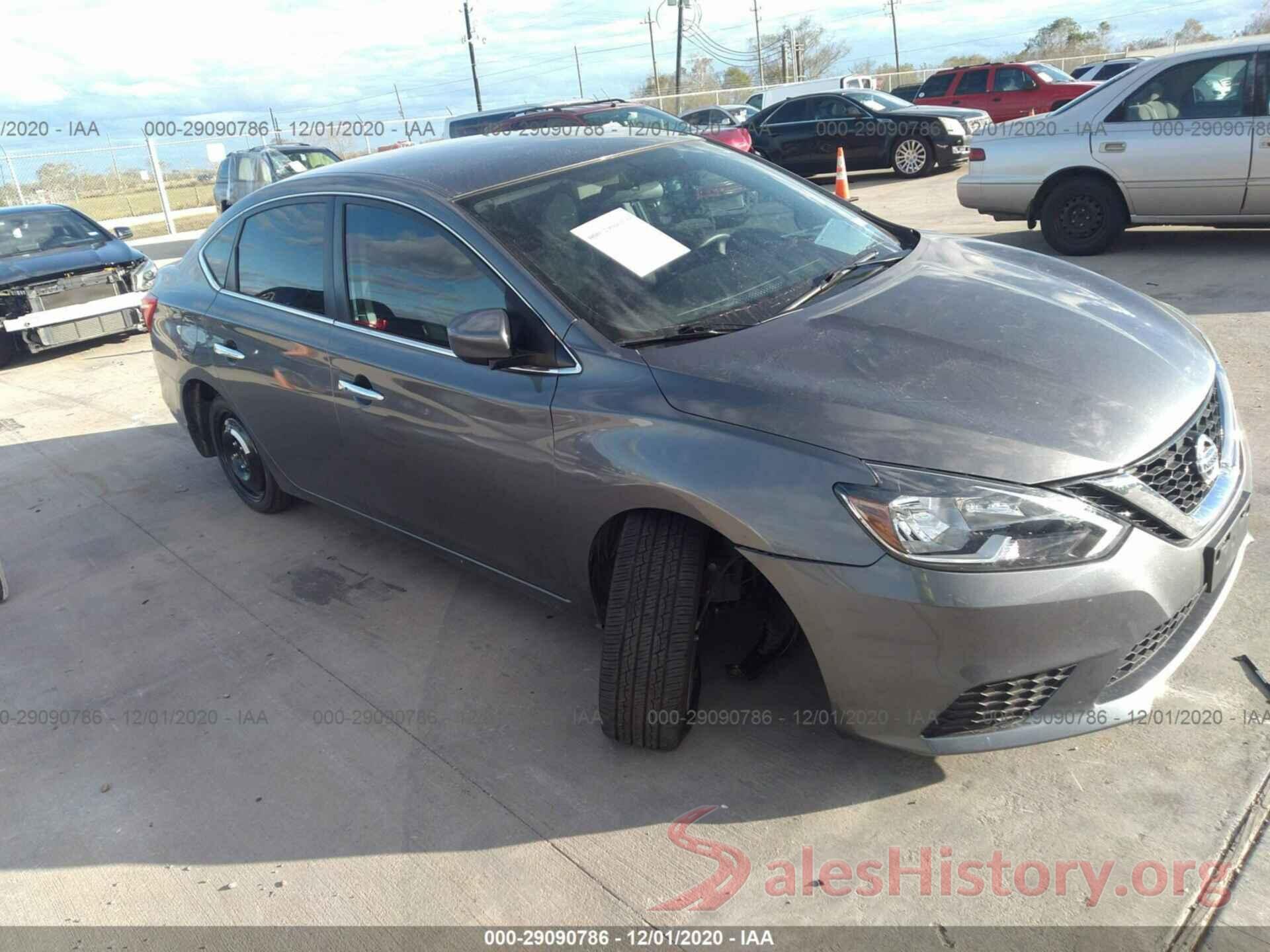 3N1AB7AP1KY375877 2019 NISSAN SENTRA