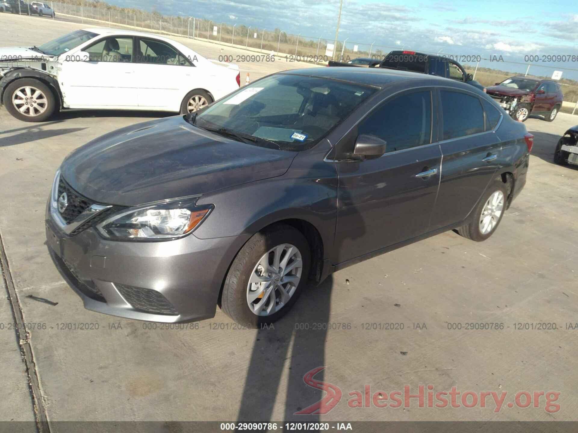 3N1AB7AP1KY375877 2019 NISSAN SENTRA