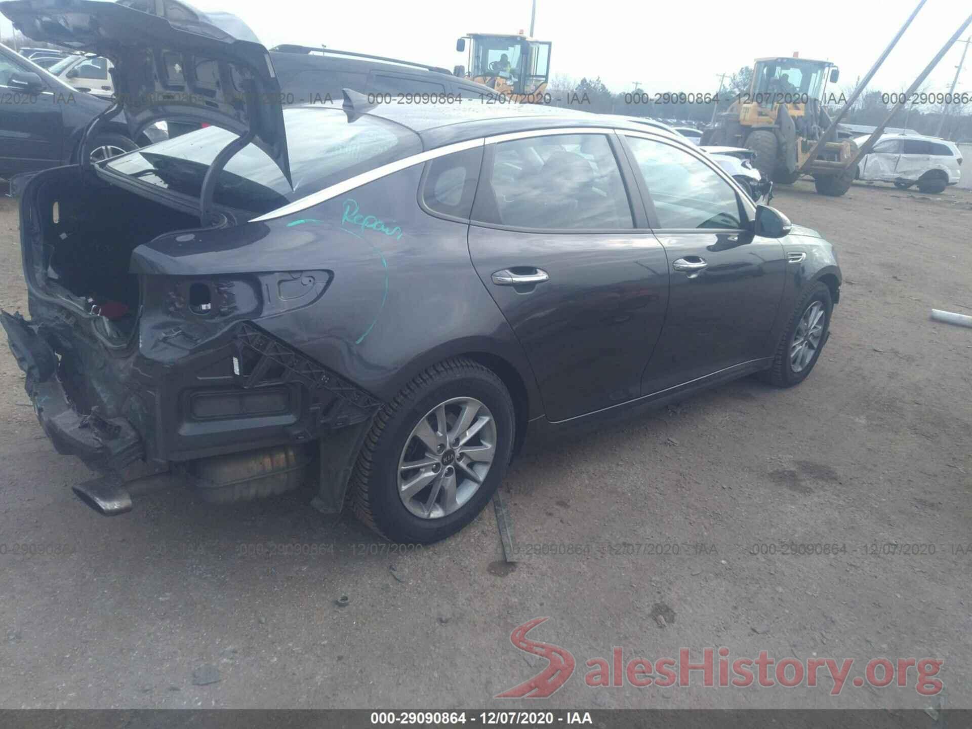 5XXGT4L36HG169999 2017 KIA OPTIMA