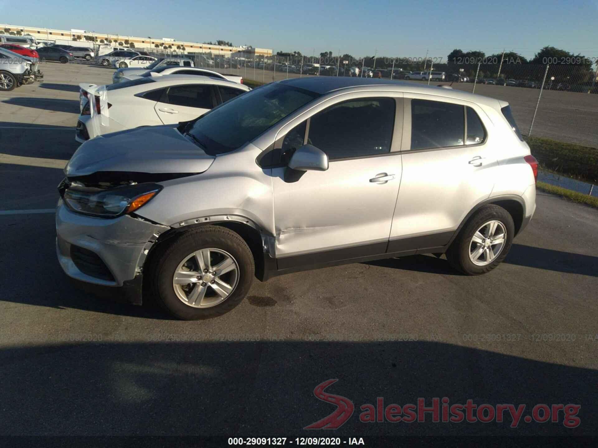 3GNCJKSB8LL150229 2020 CHEVROLET TRAX