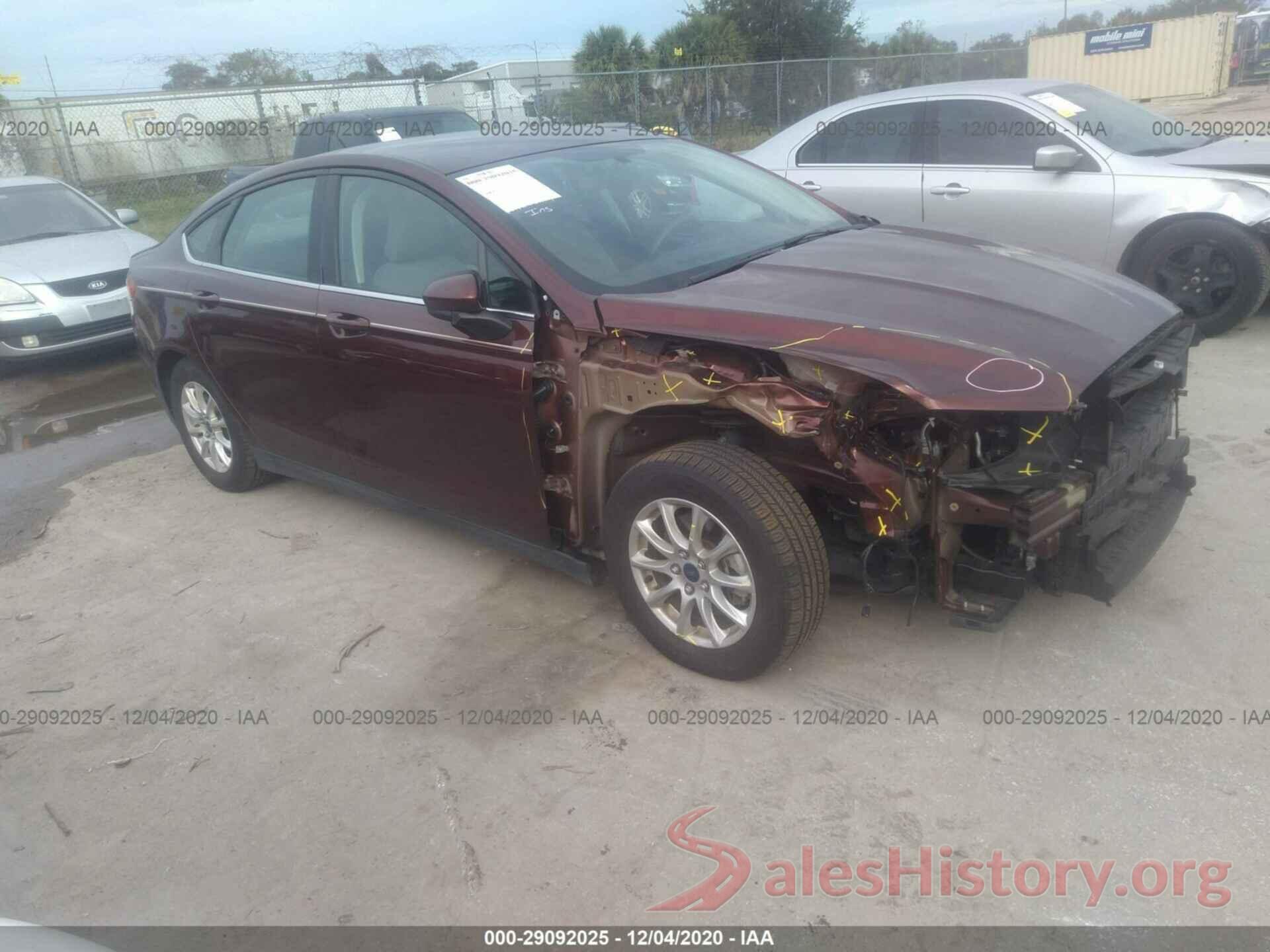 3FA6P0G75GR377142 2016 FORD FUSION