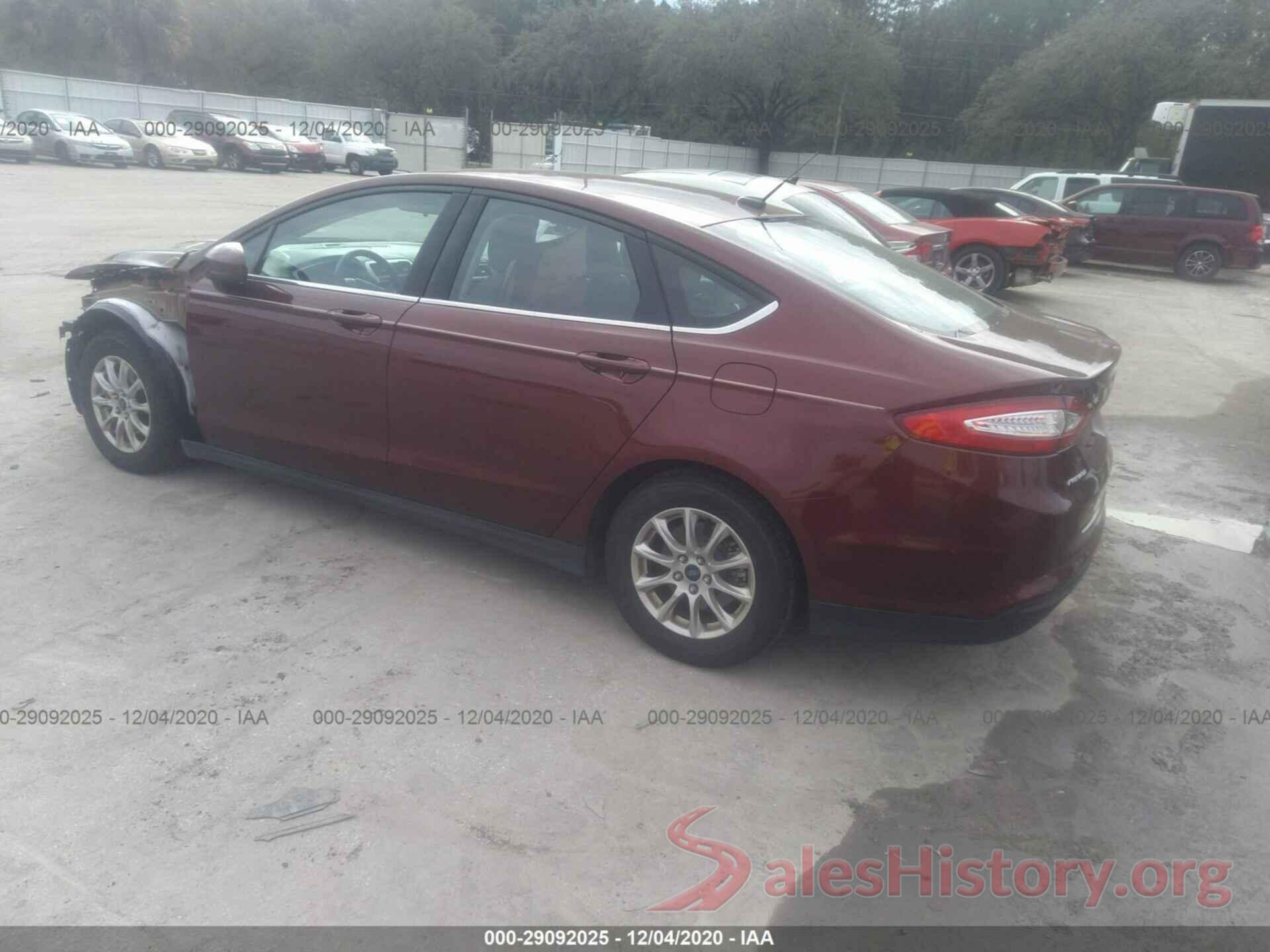 3FA6P0G75GR377142 2016 FORD FUSION