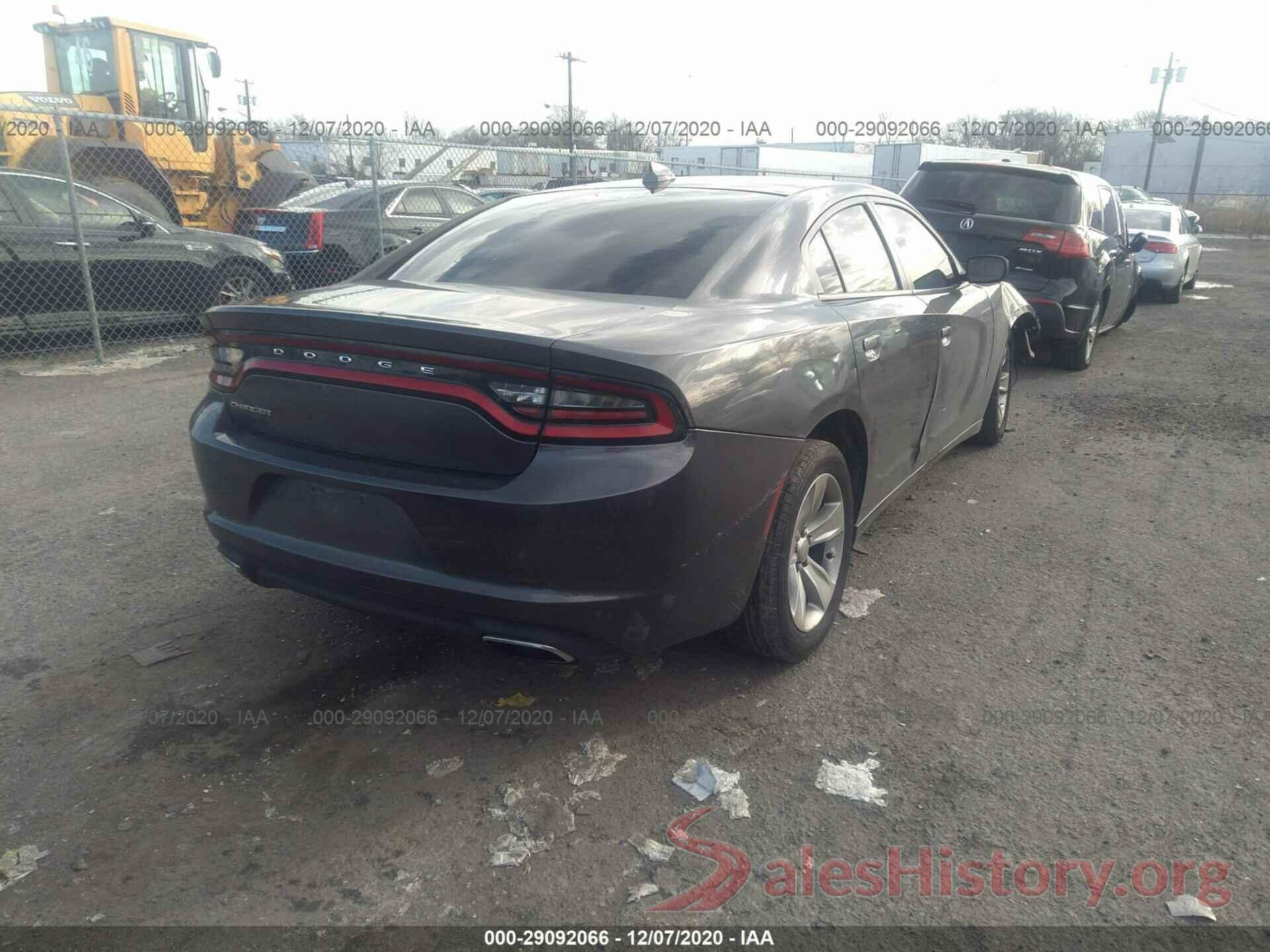 2C3CDXHG8GH215583 2016 DODGE CHARGER