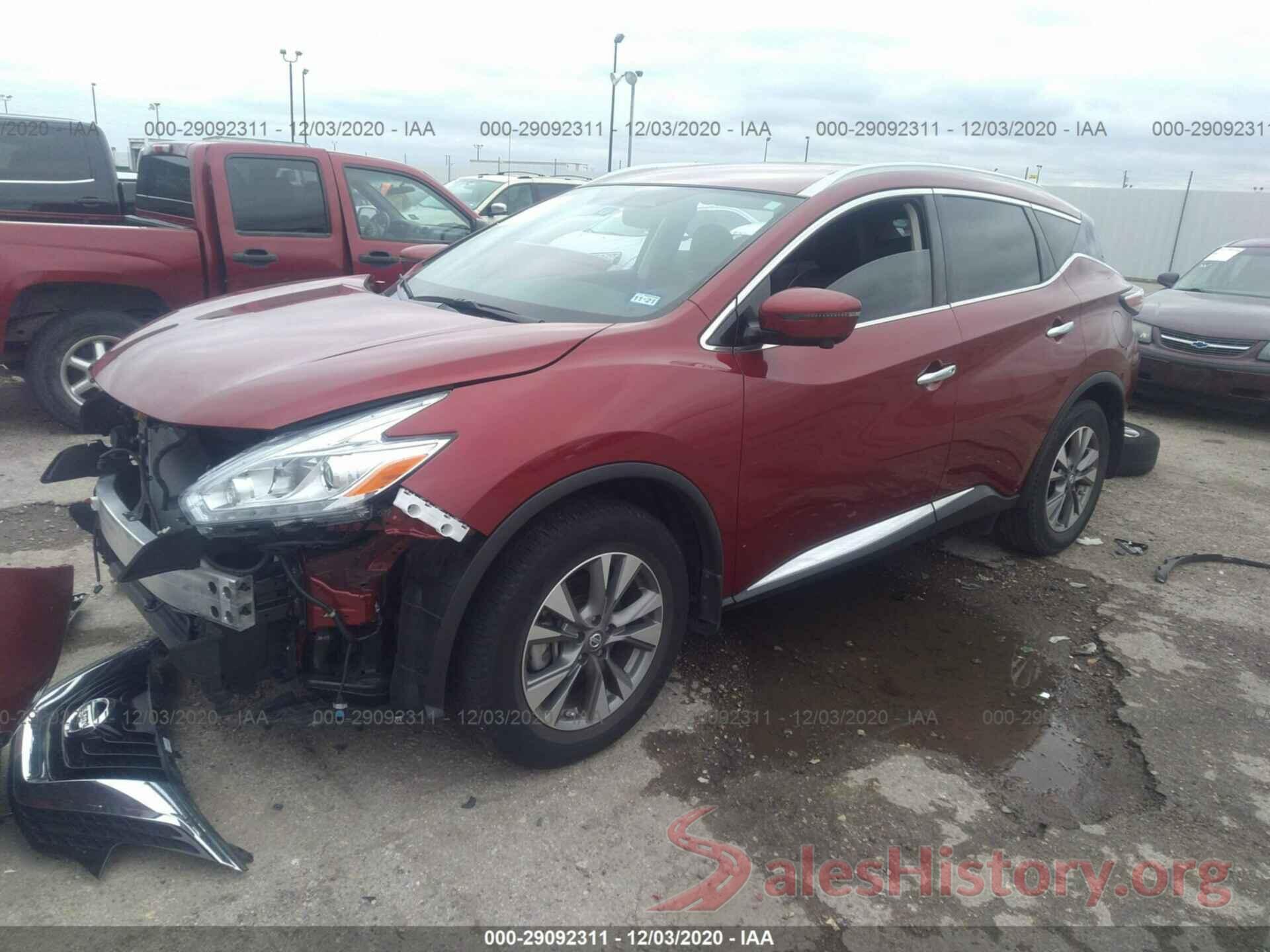 5N1AZ2MG0HN137432 2017 NISSAN MURANO