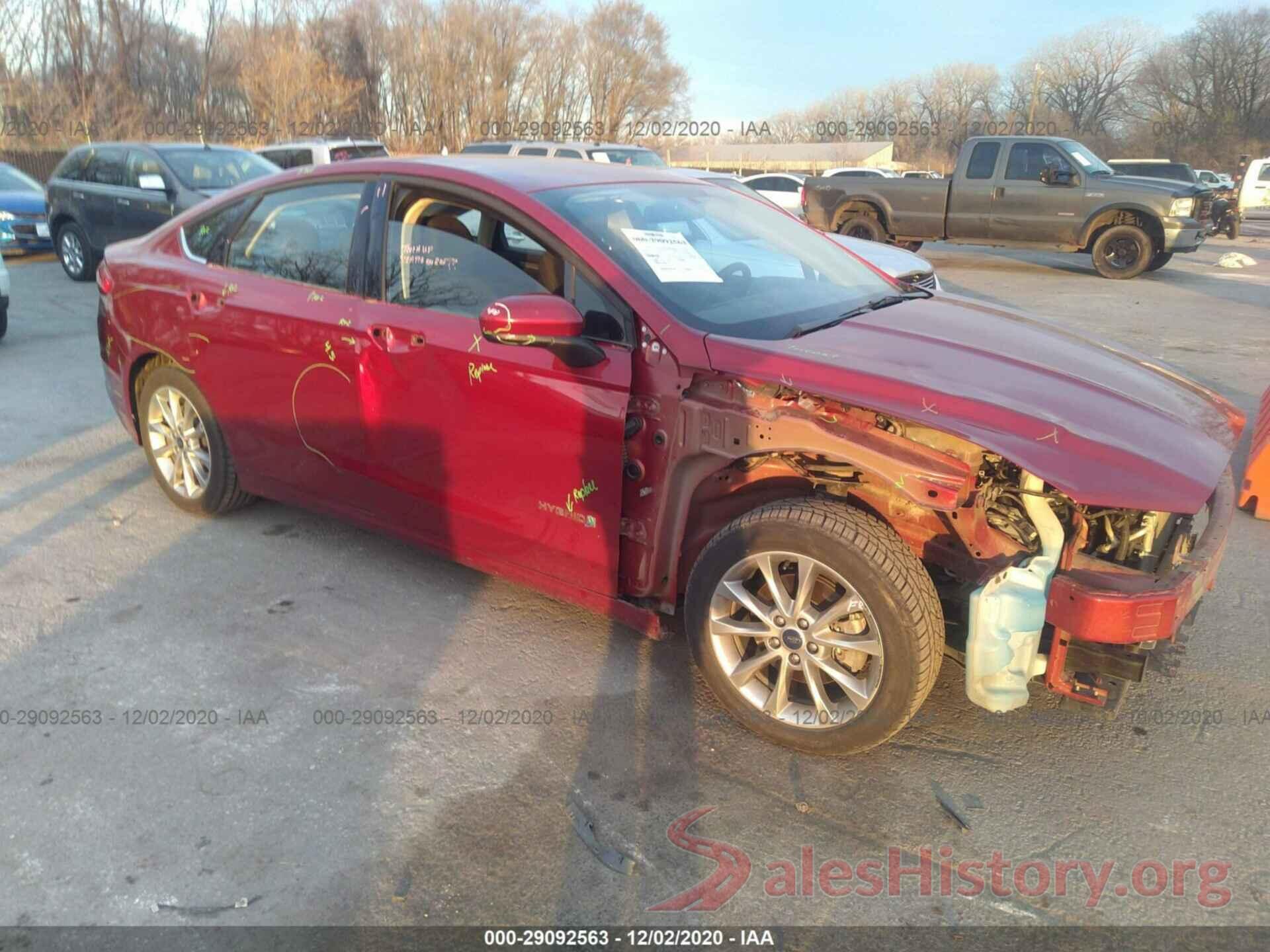 3FA6P0LU9HR241819 2017 FORD FUSION