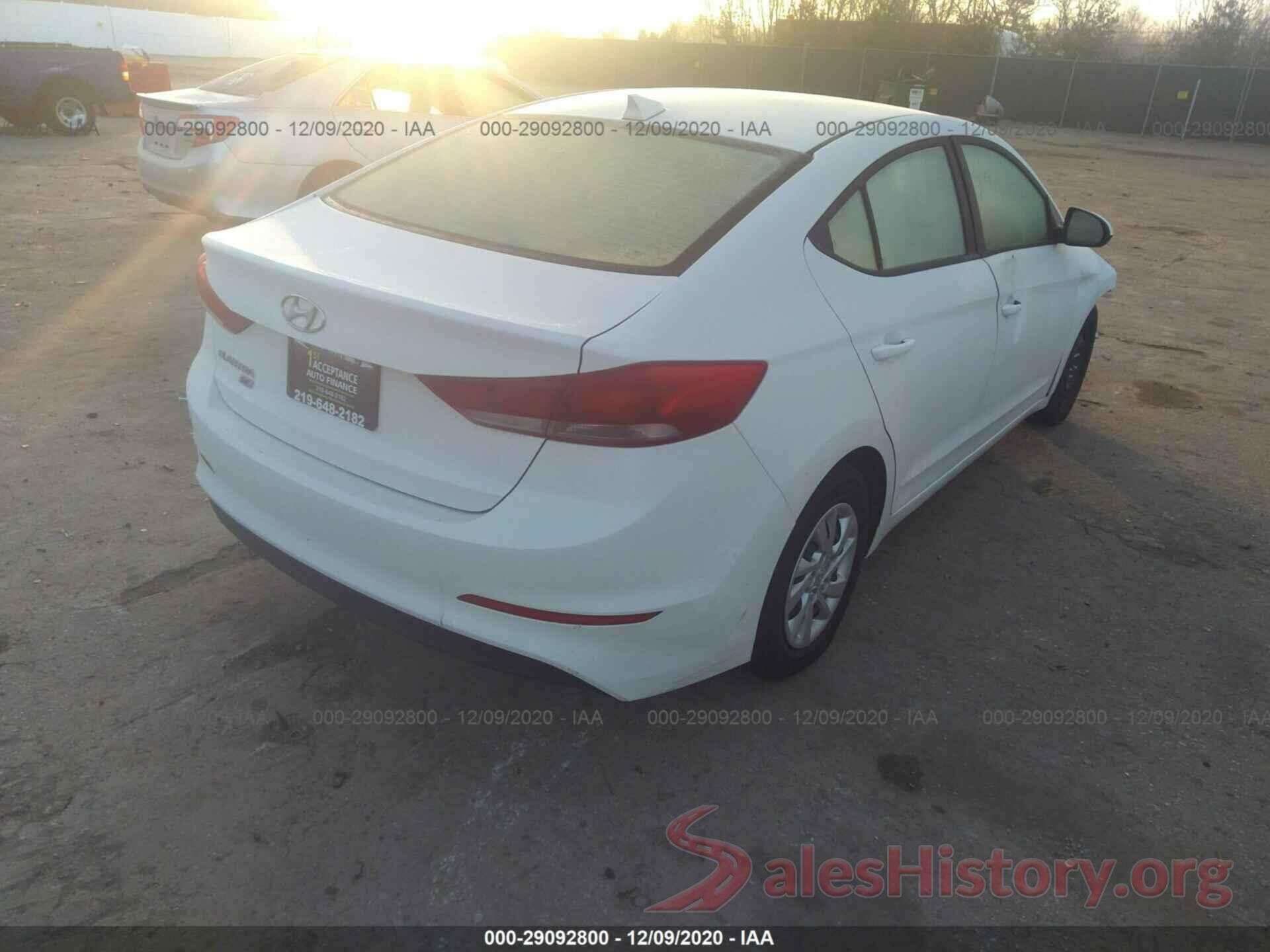 5NPD74LF3HH178553 2017 HYUNDAI ELANTRA