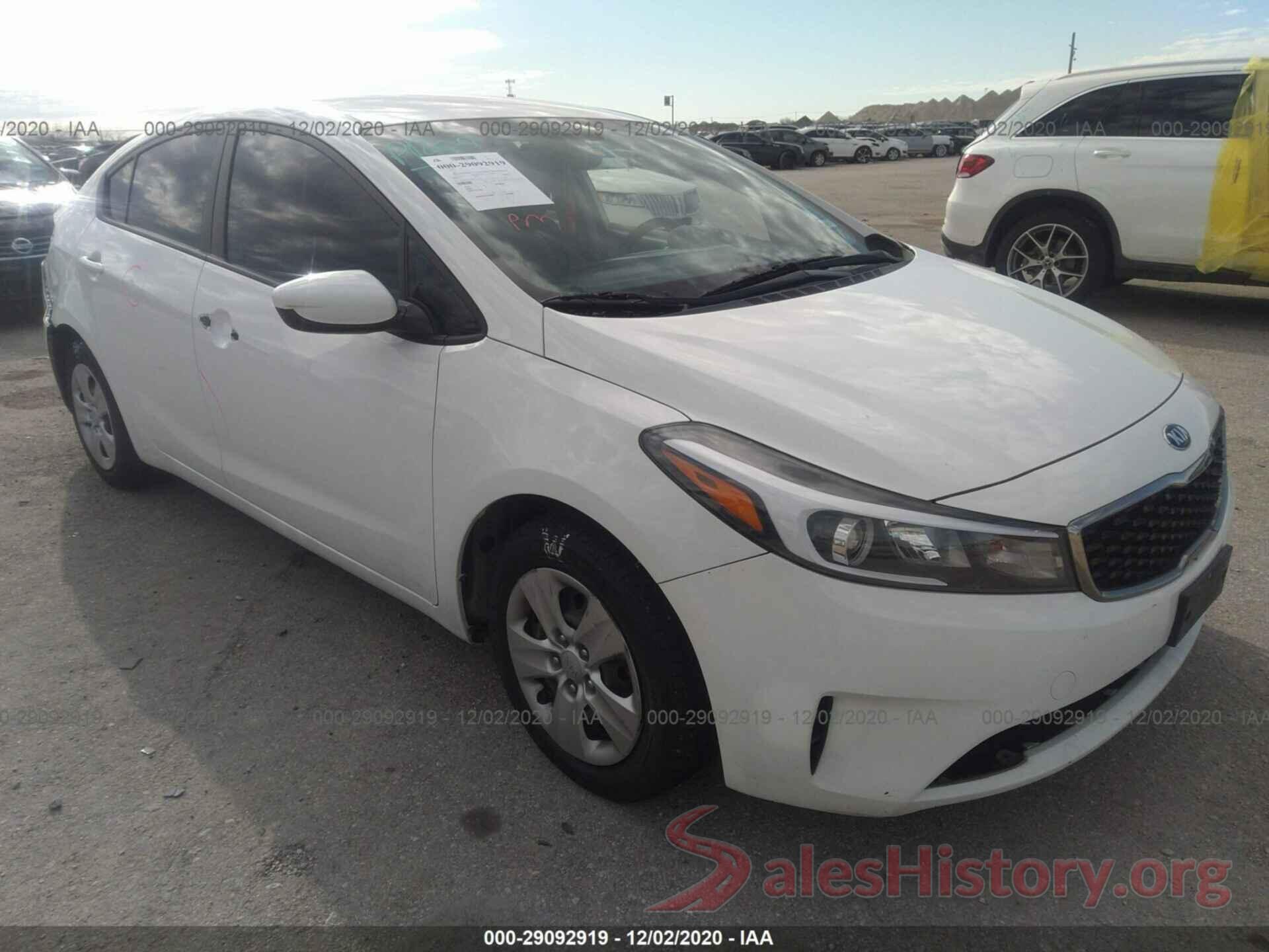 3KPFK4A70HE013406 2017 KIA FORTE