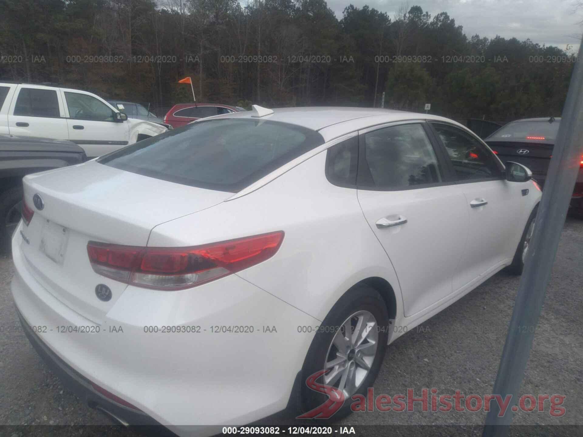 KNAGT4L33G5071383 2016 KIA OPTIMA