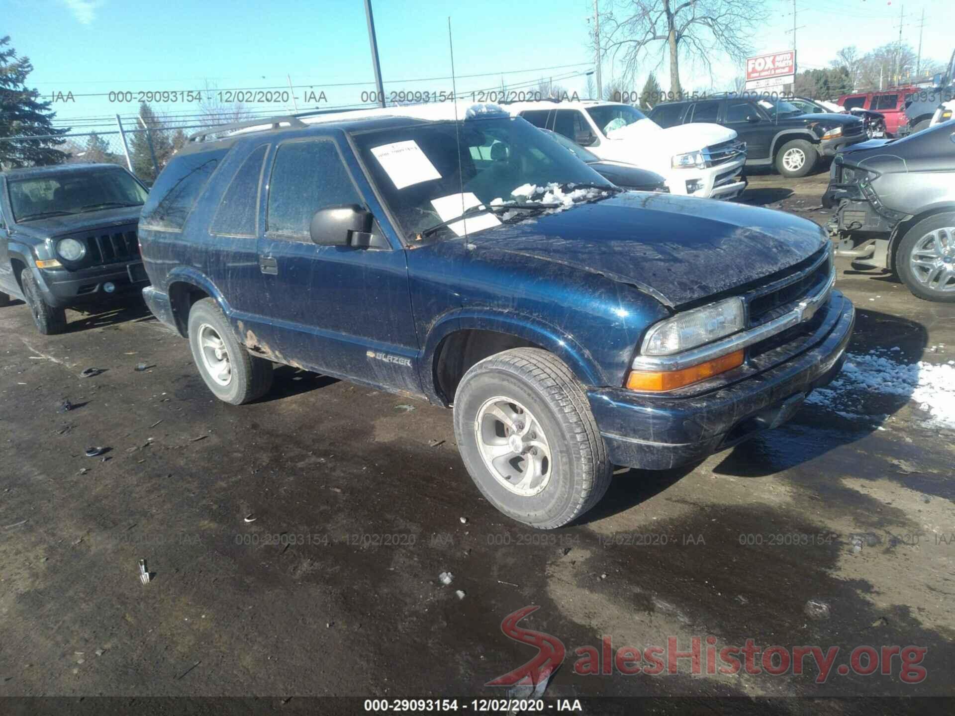 1GNCS18X54K154770 2004 CHEVROLET BLAZER