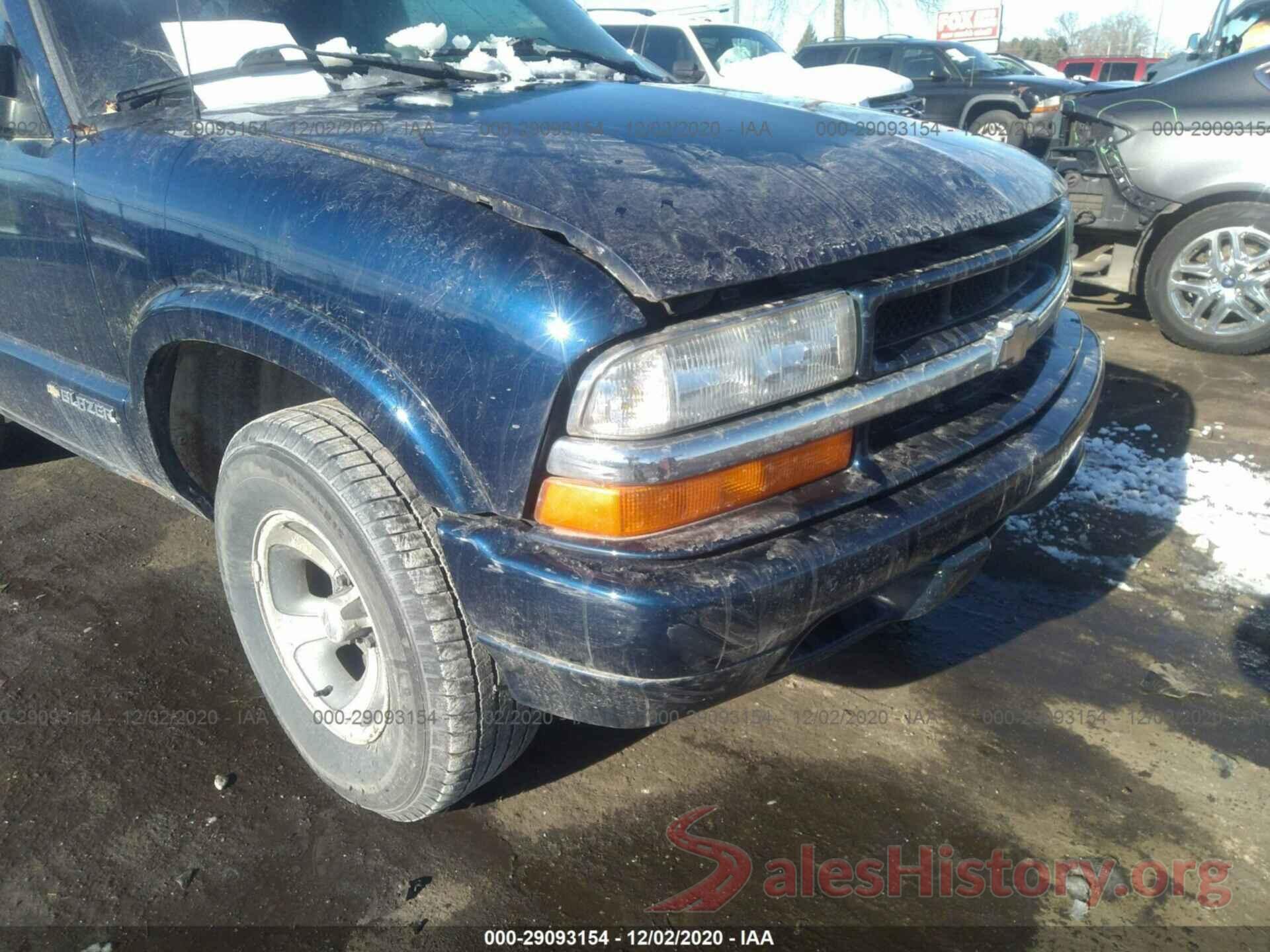 1GNCS18X54K154770 2004 CHEVROLET BLAZER