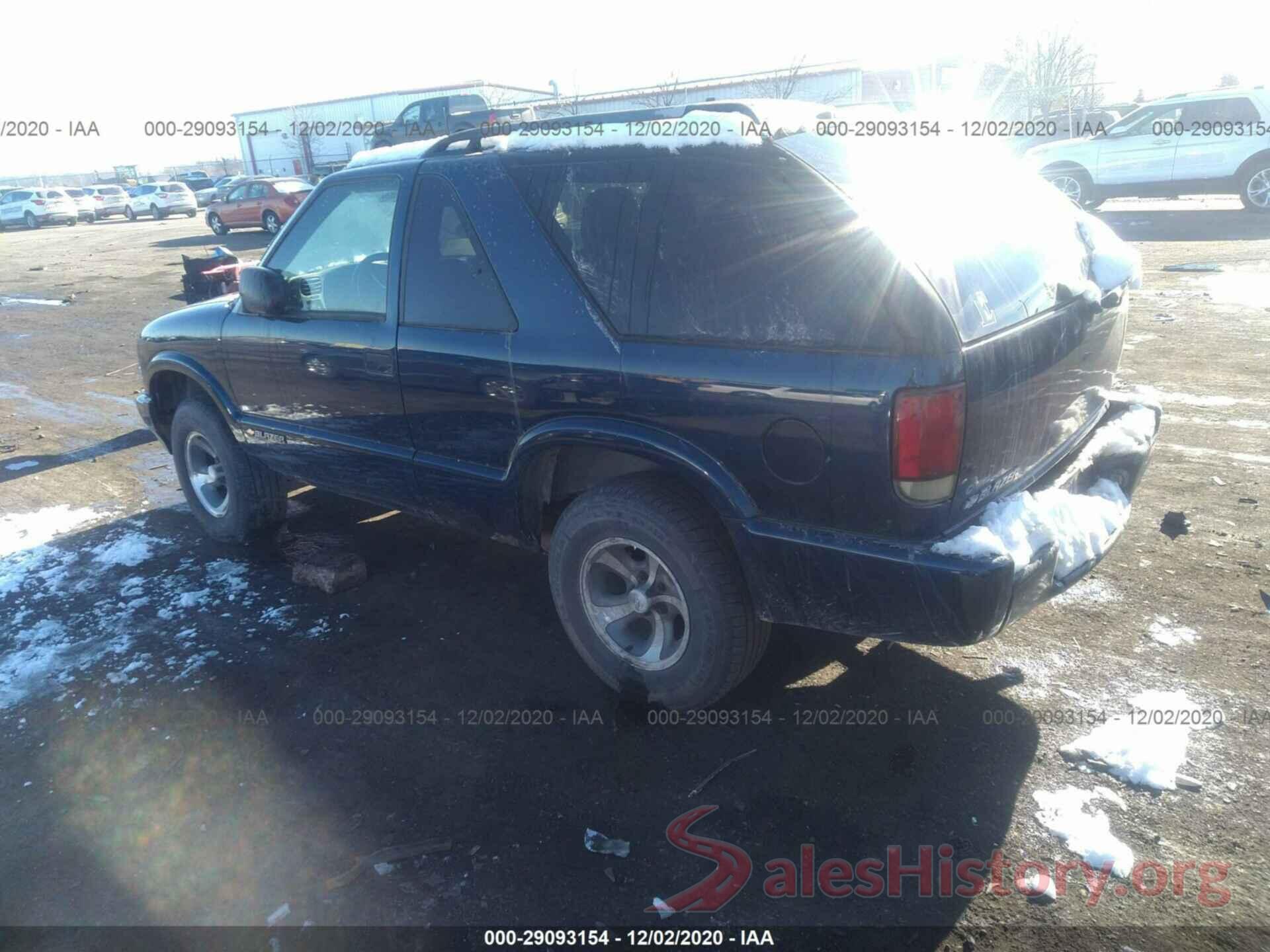 1GNCS18X54K154770 2004 CHEVROLET BLAZER