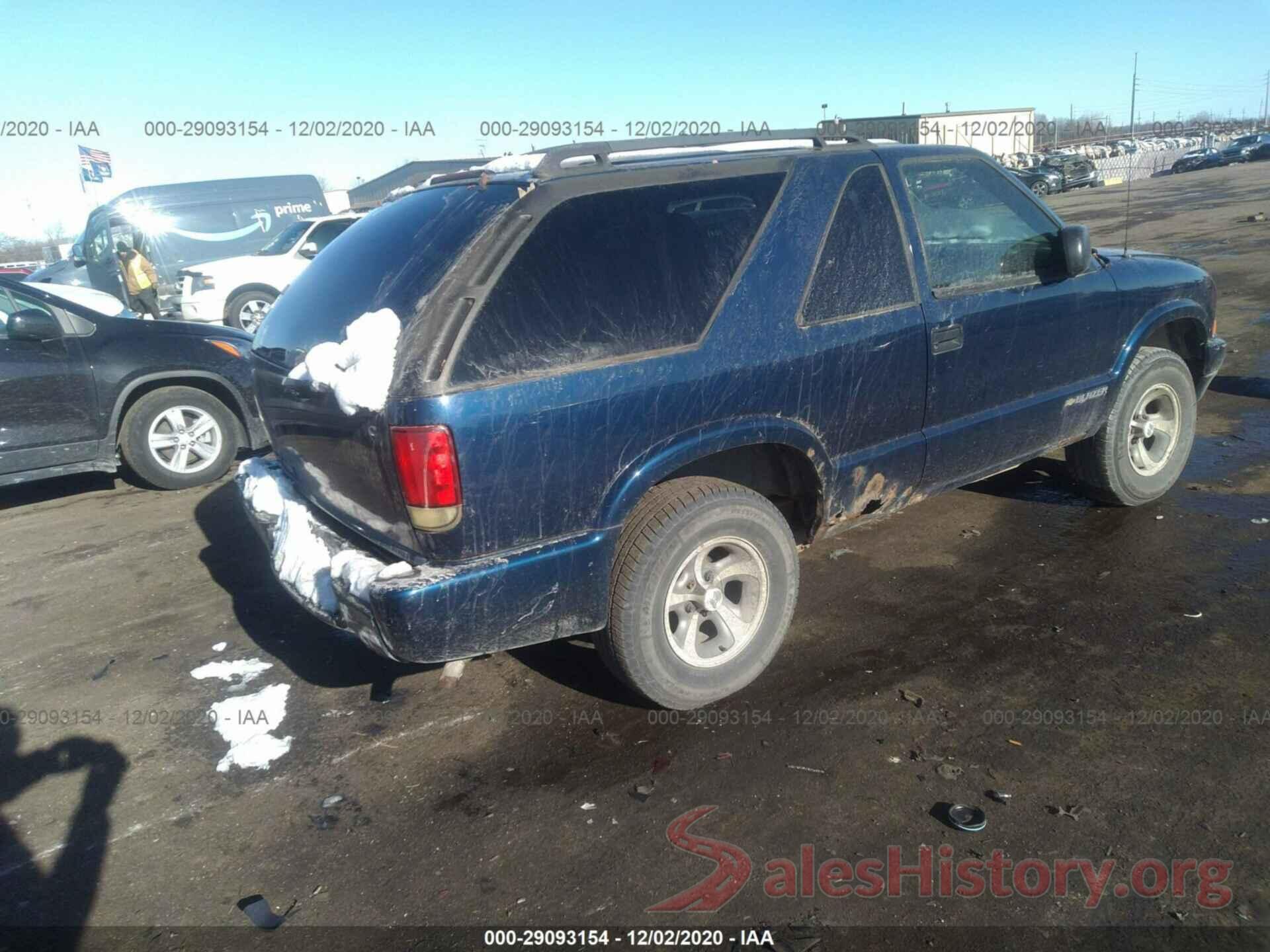 1GNCS18X54K154770 2004 CHEVROLET BLAZER