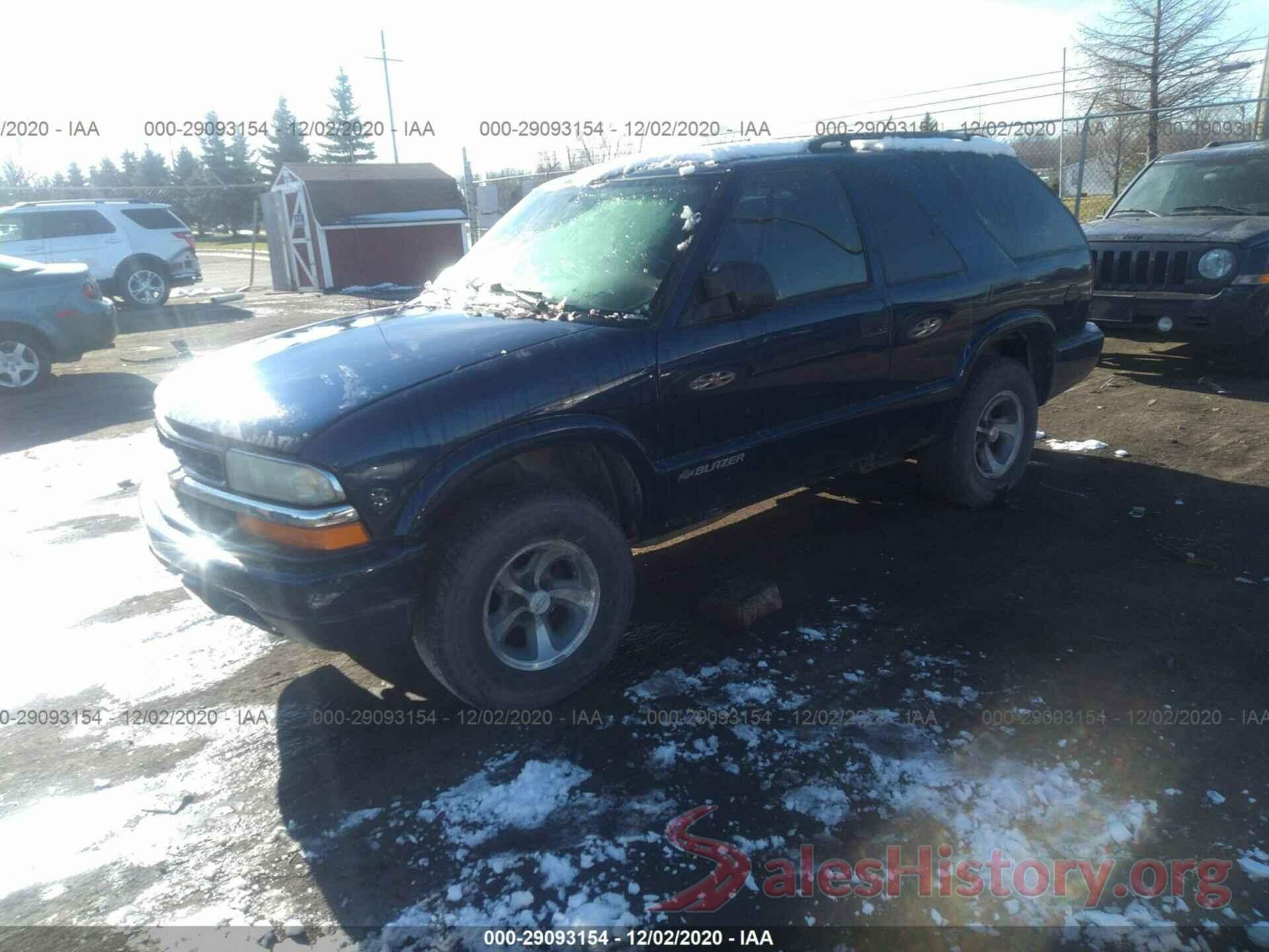 1GNCS18X54K154770 2004 CHEVROLET BLAZER