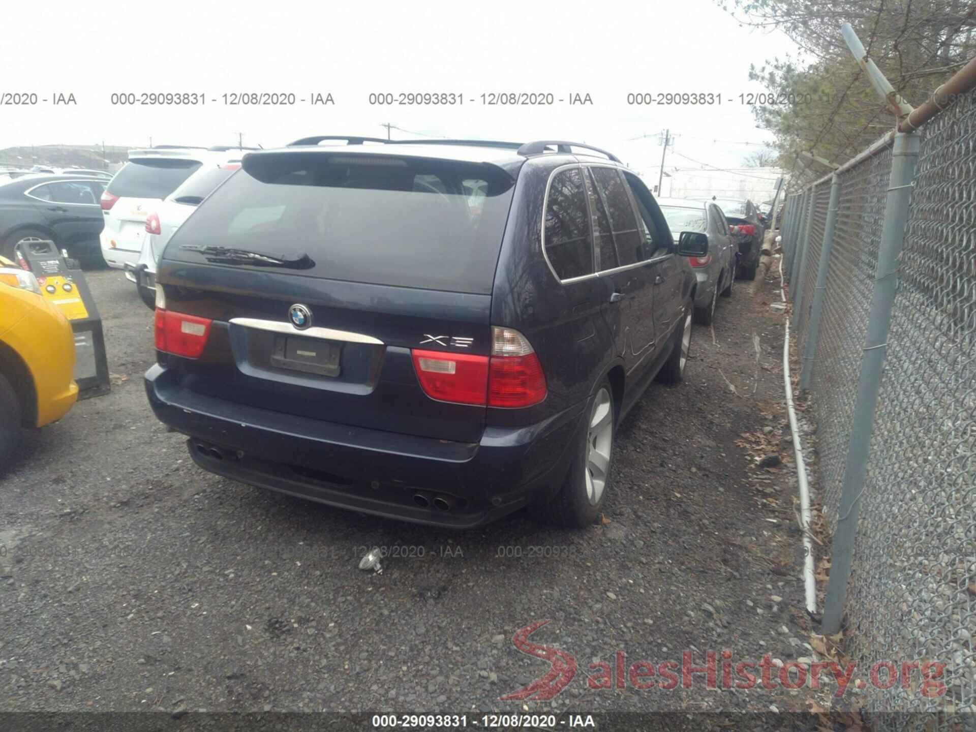 5UXFB53505LV10684 2005 BMW X5