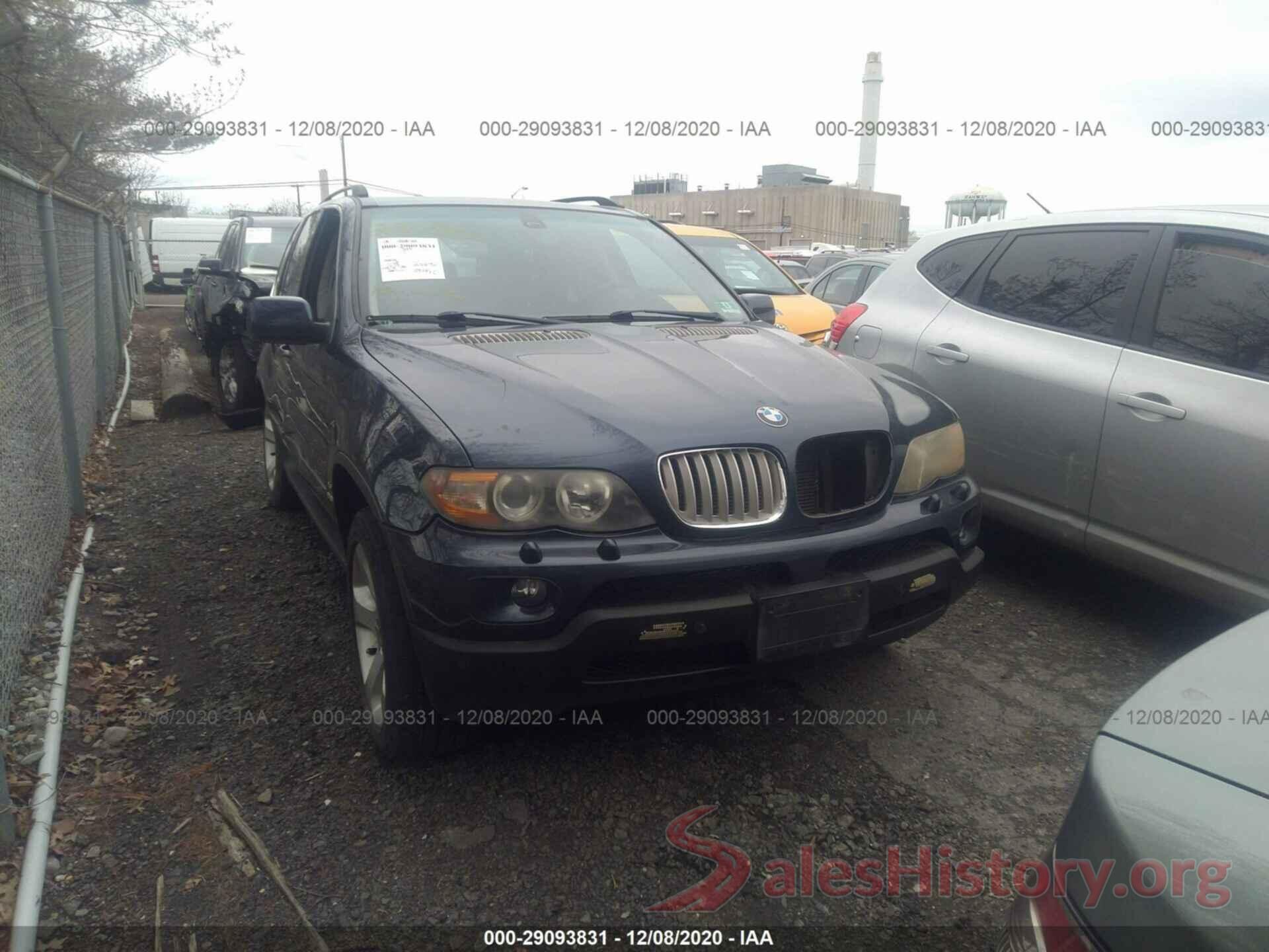 5UXFB53505LV10684 2005 BMW X5