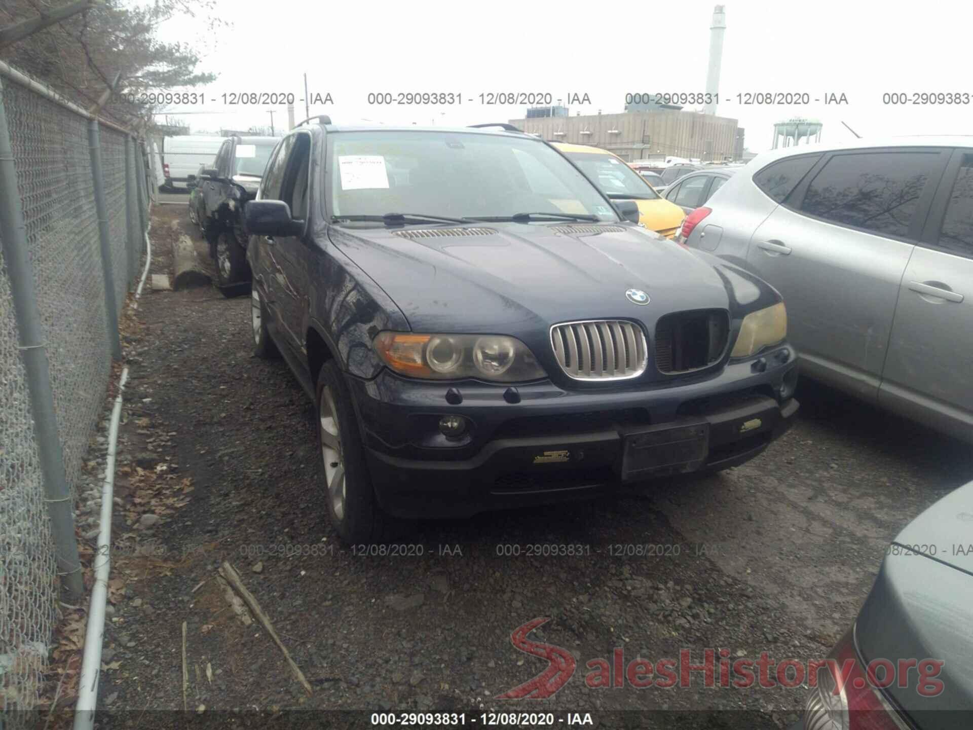 5UXFB53505LV10684 2005 BMW X5