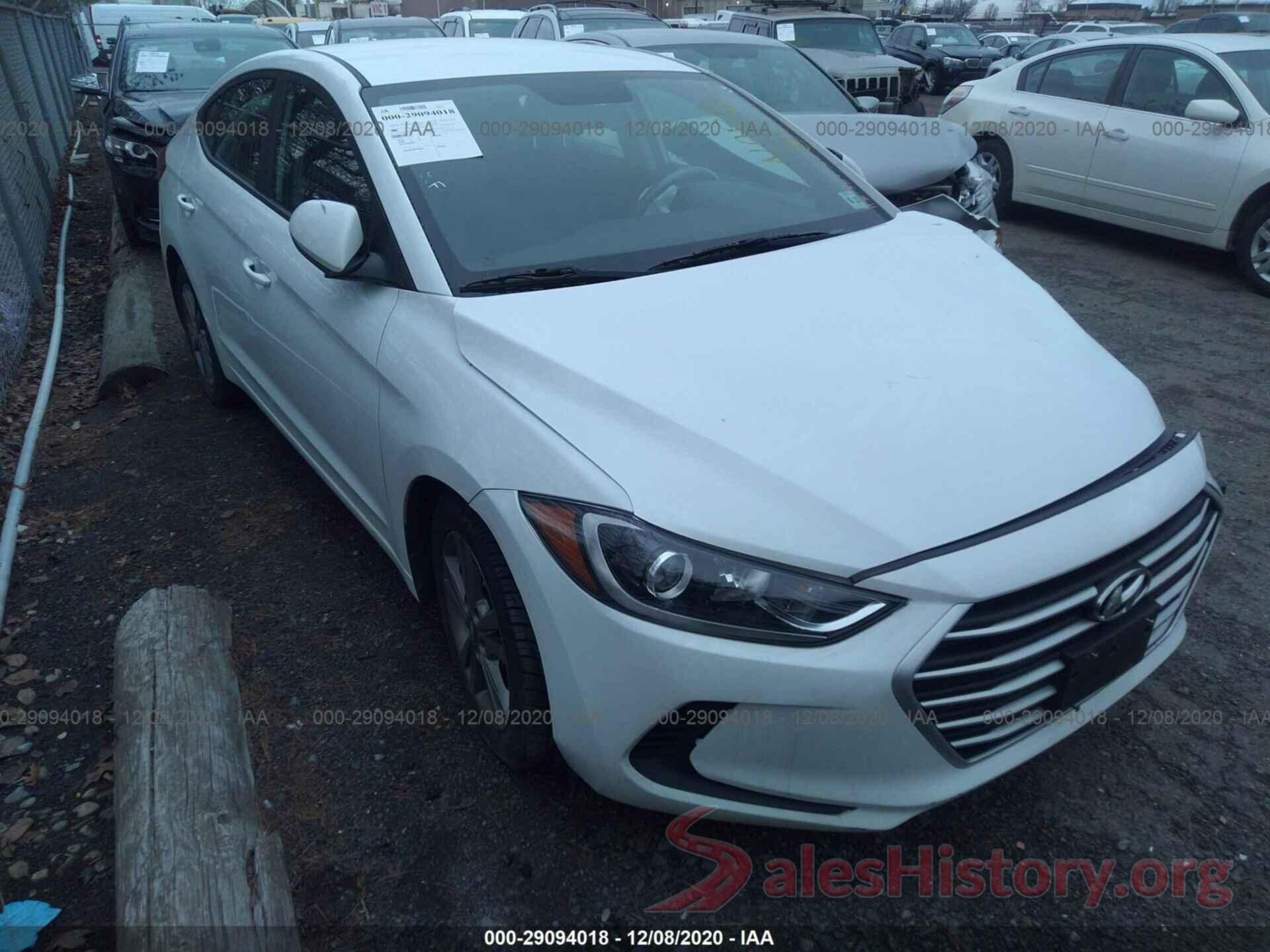 5NPD84LF8JH364995 2018 HYUNDAI ELANTRA