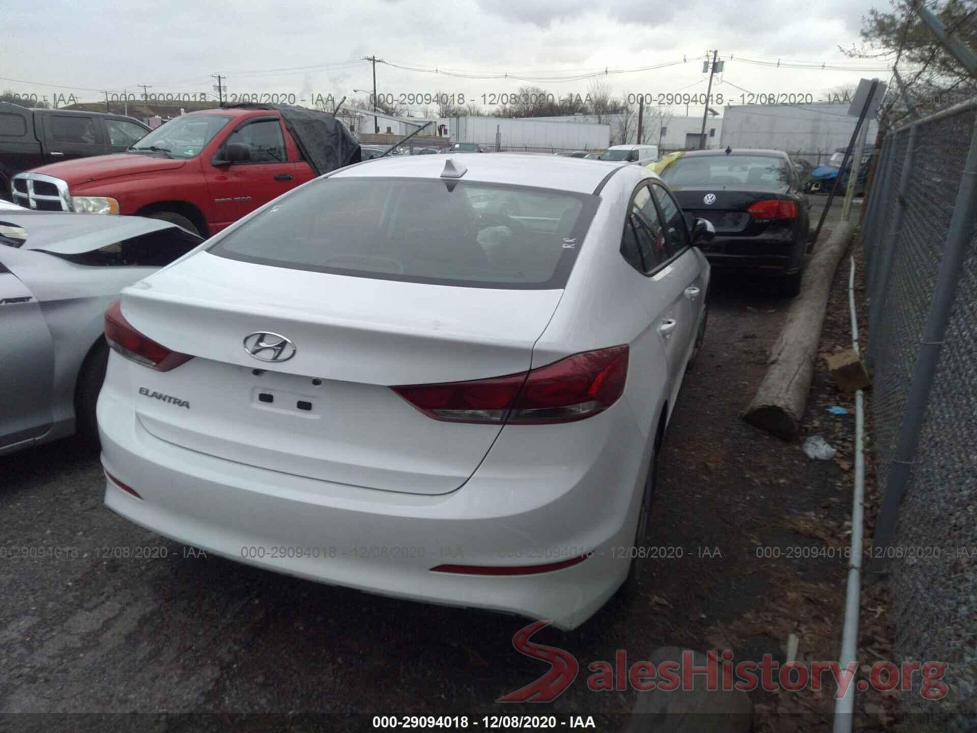 5NPD84LF8JH364995 2018 HYUNDAI ELANTRA