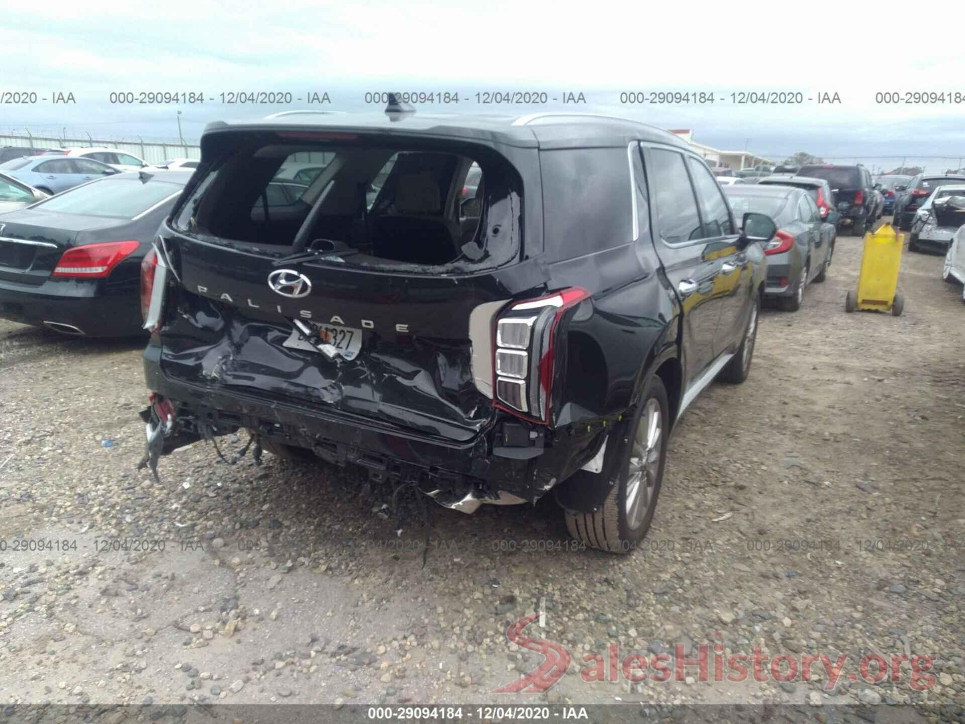 KM8R54HE0LU132975 2020 HYUNDAI PALISADE